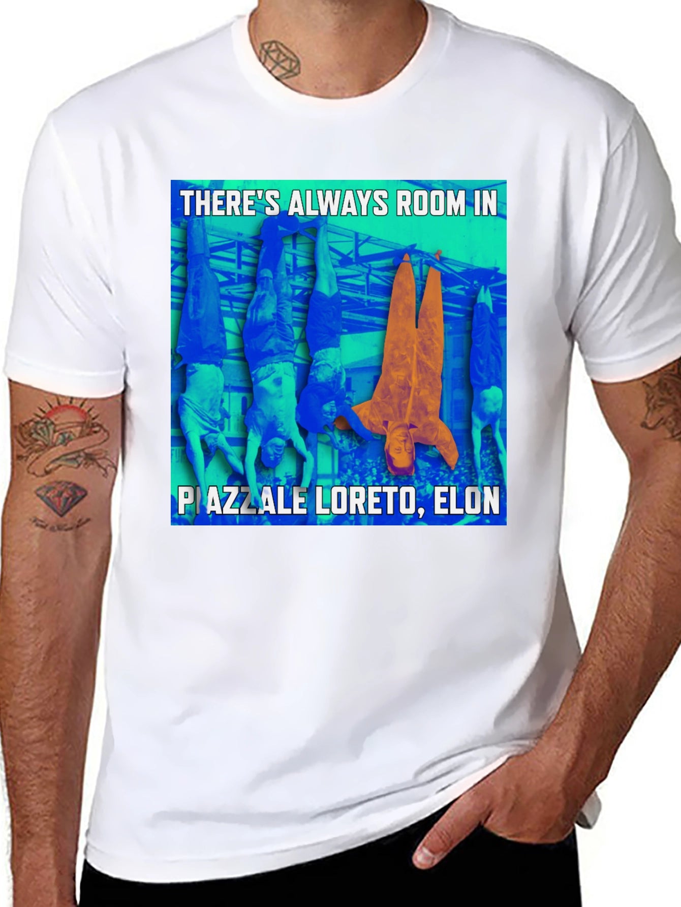 Theres Always Room Piazza Loreto Elon T-Shirt