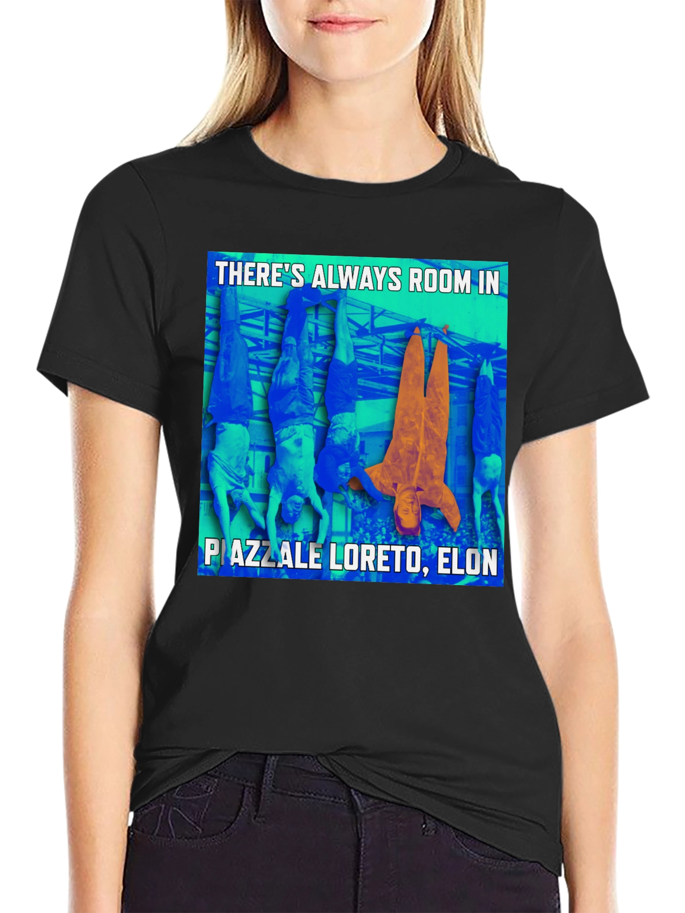 Theres Always Room Piazza Loreto Elon T-Shirt