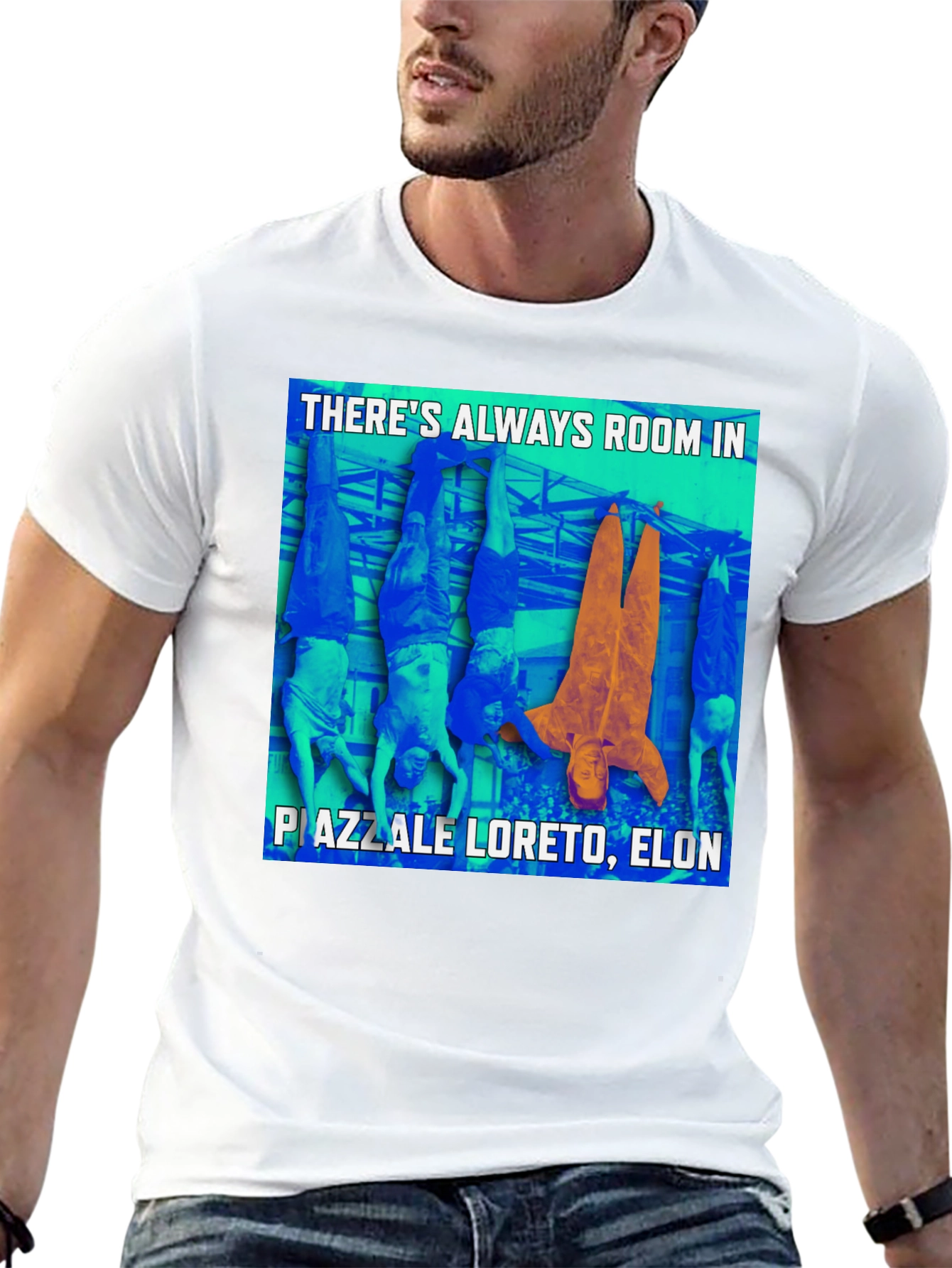 Theres Always Room Piazza Loreto Elon T-Shirt