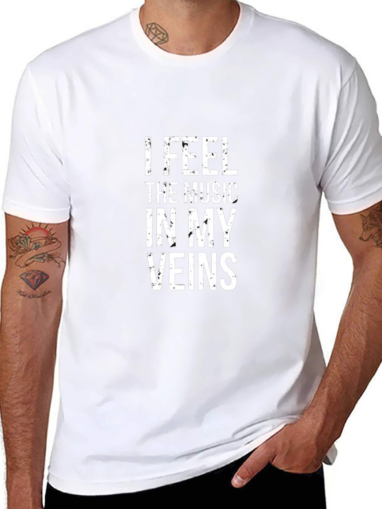 I Feel the Music in My Veins T-Shirt