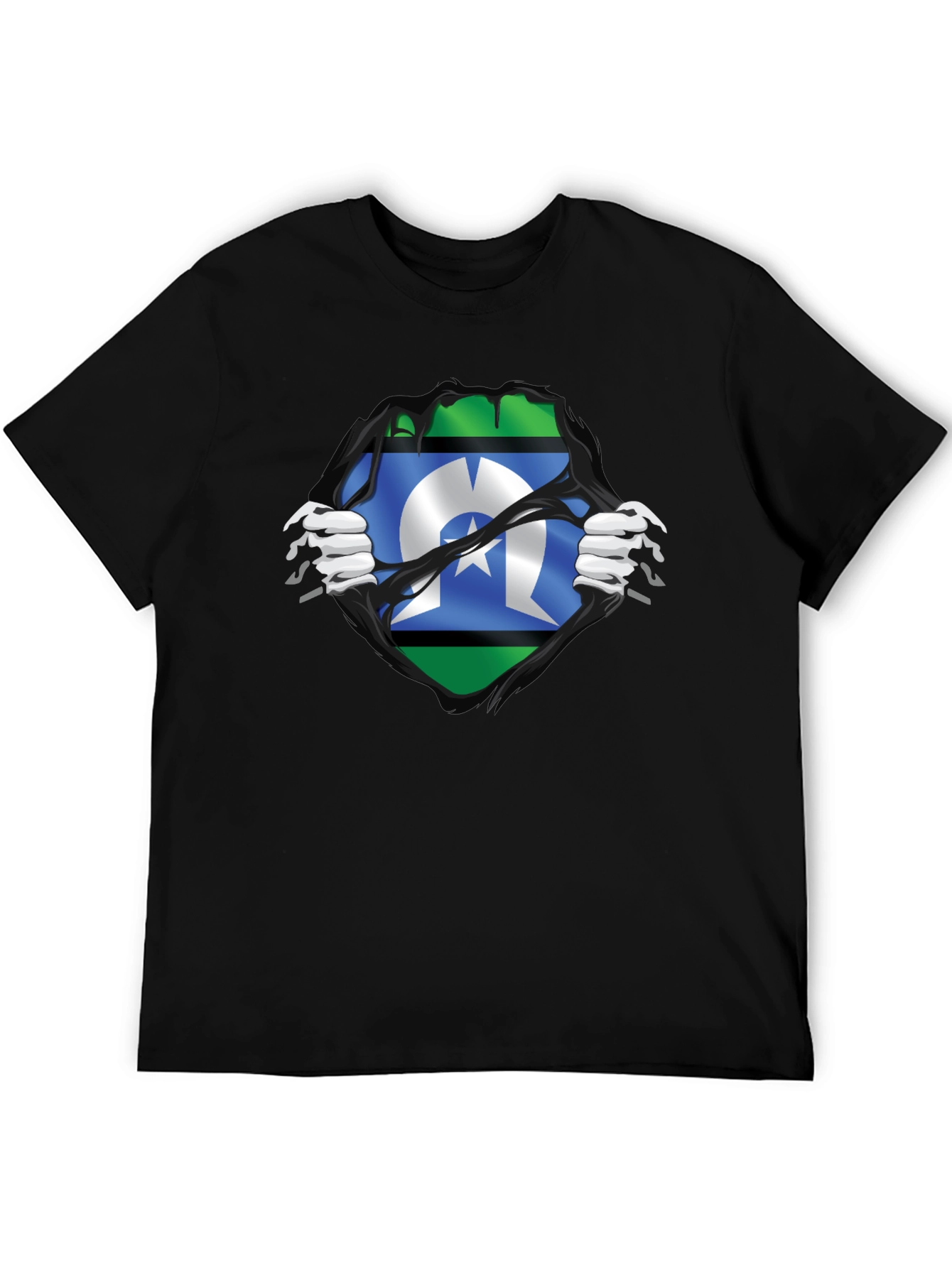 Oklahoma City Flag Graphic Novelty T-Shirt