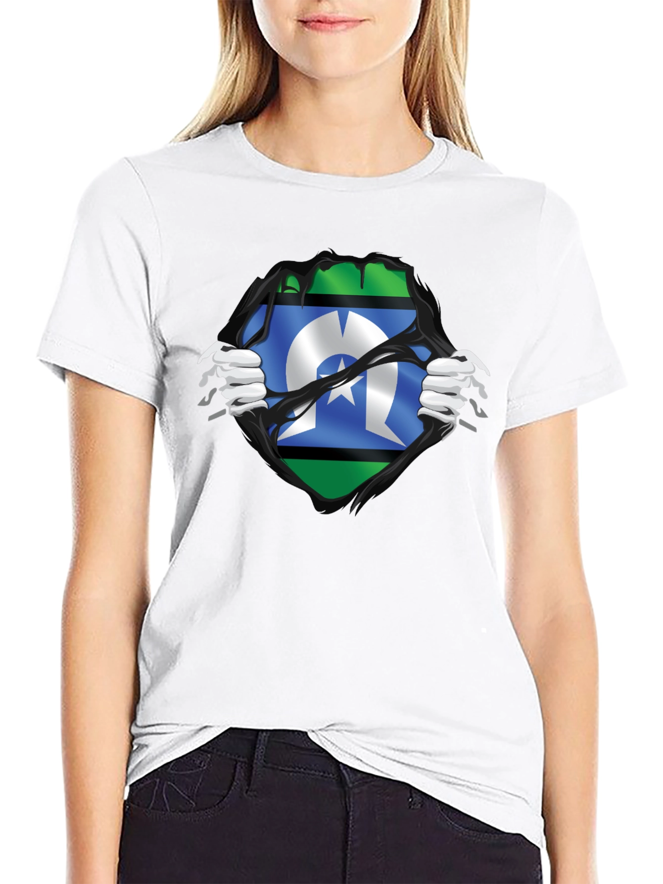 Oklahoma City Flag Graphic Novelty T-Shirt