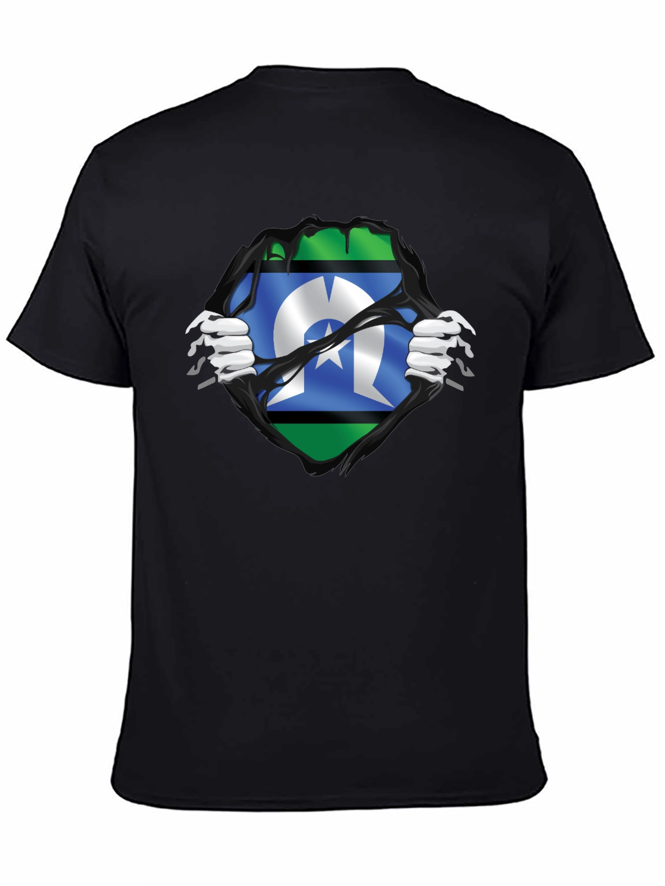 Oklahoma City Flag Graphic Novelty T-Shirt
