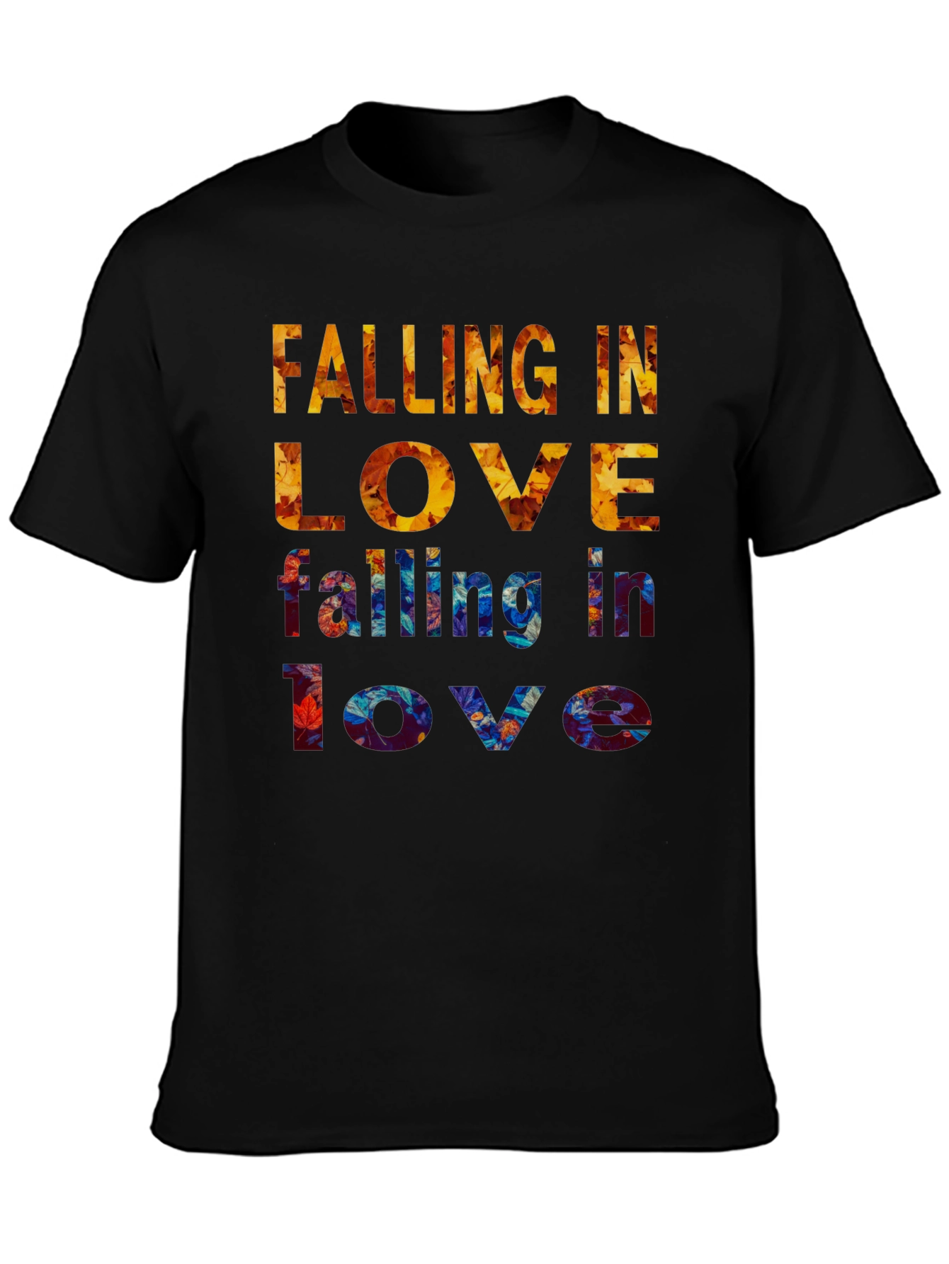 Falling In Love Graphic Print Tee