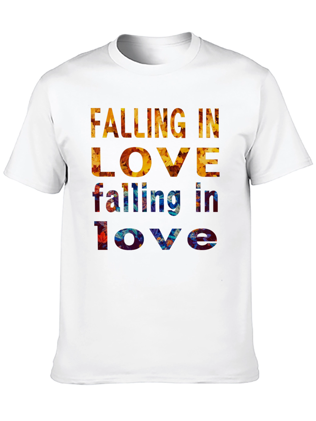 Falling In Love Graphic Print Tee