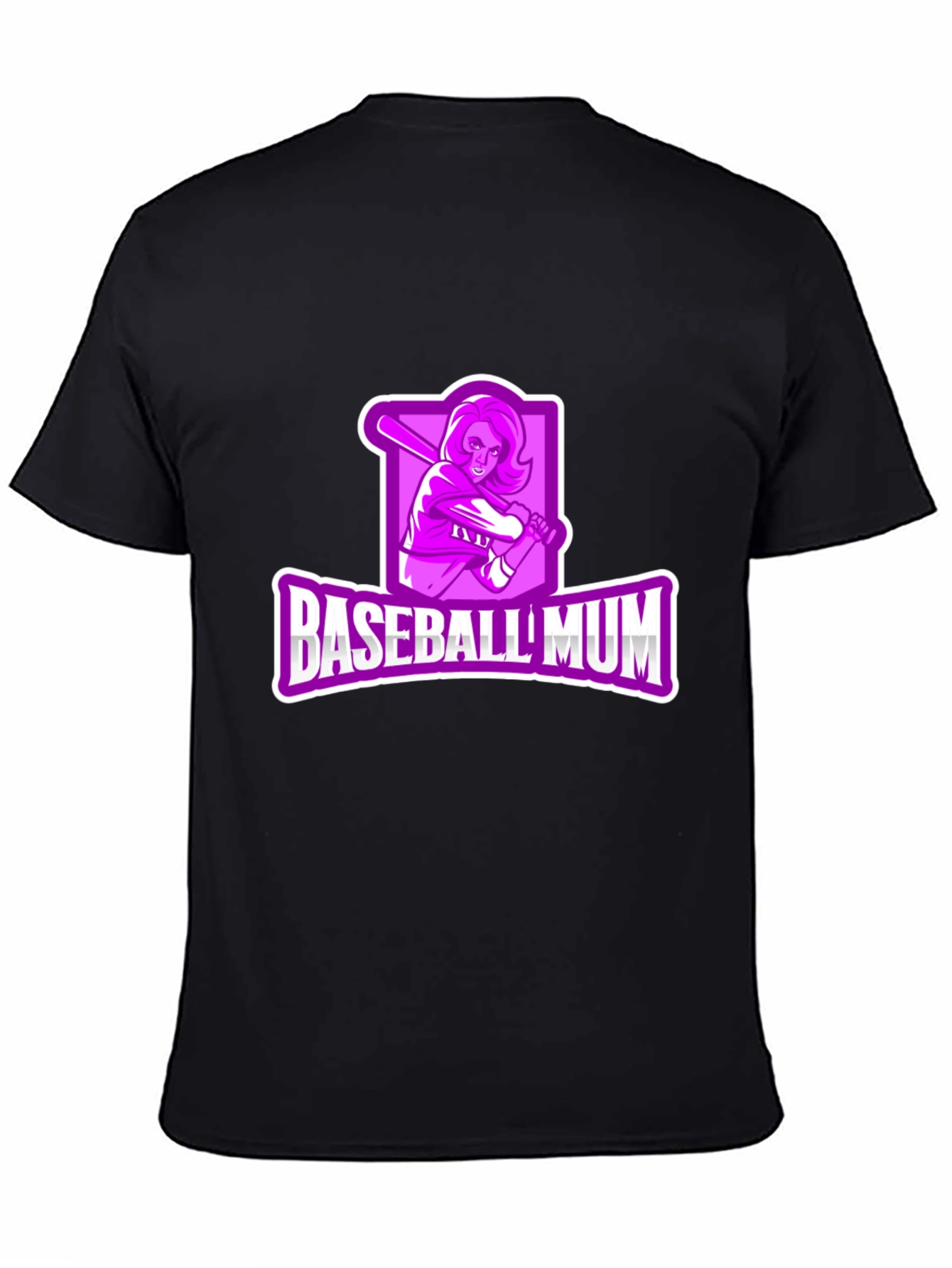 Baseball Mum Graphic T-Shirt