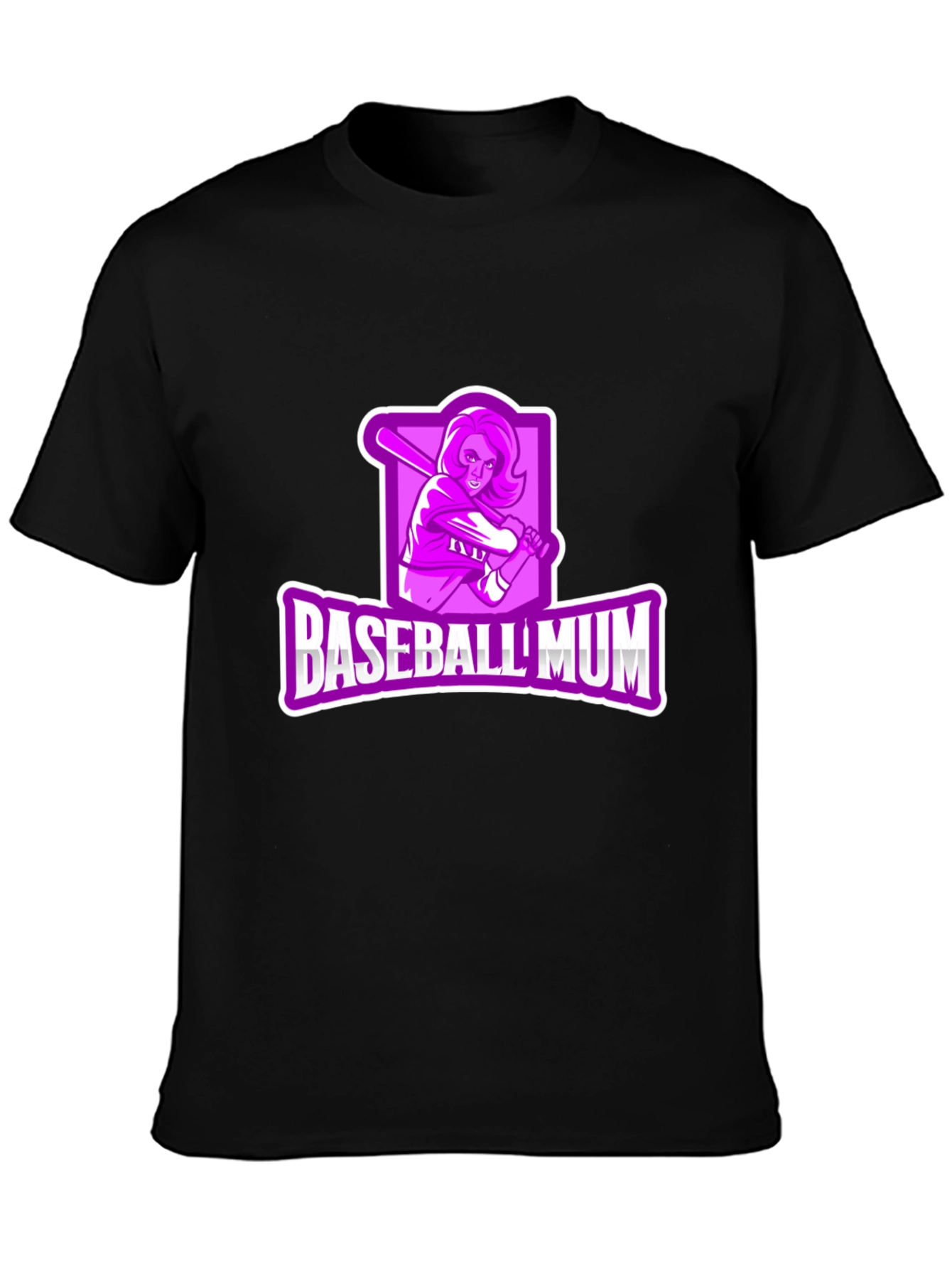 Baseball Mum Graphic T-Shirt