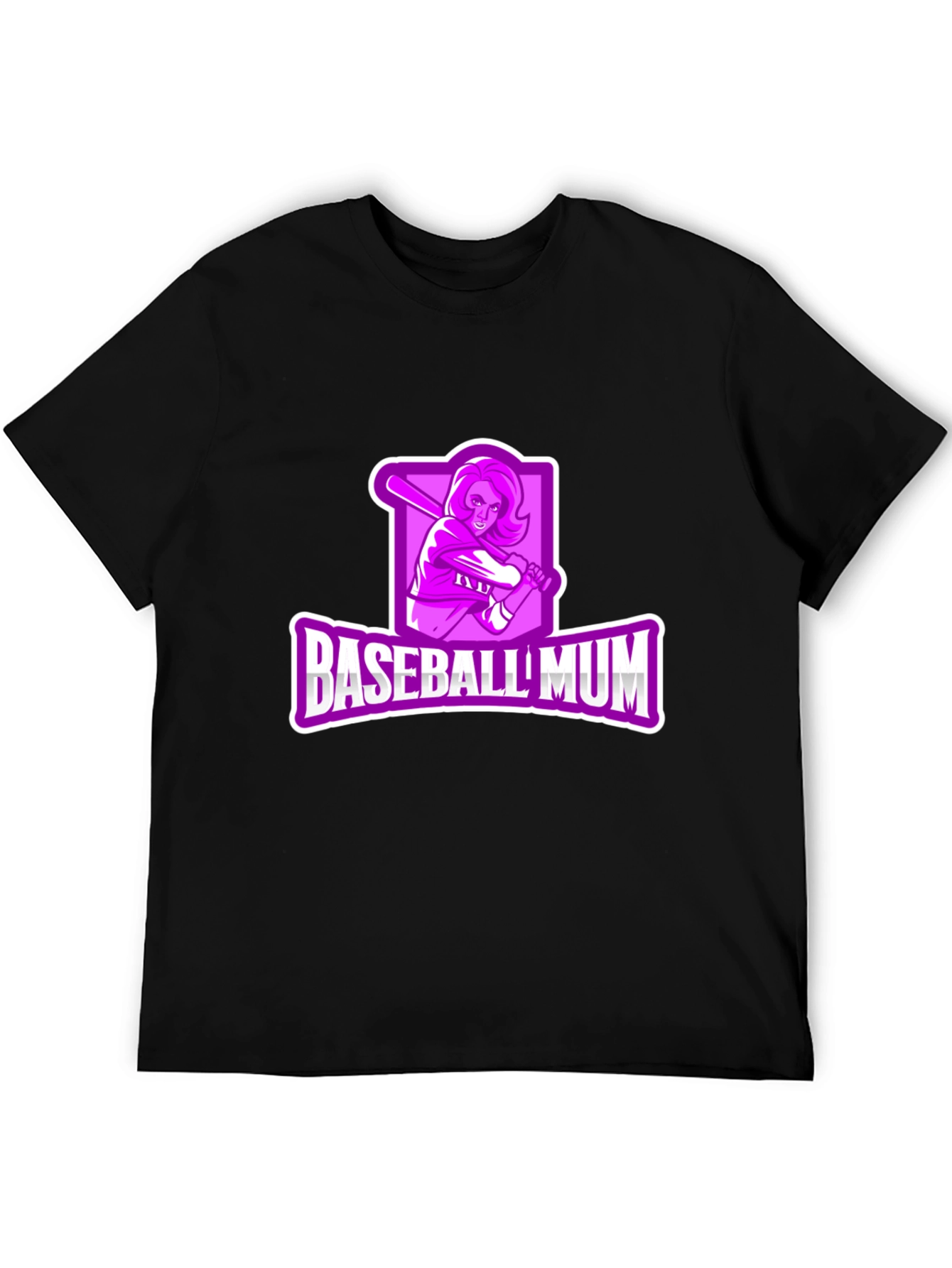 Baseball Mum Graphic T-Shirt