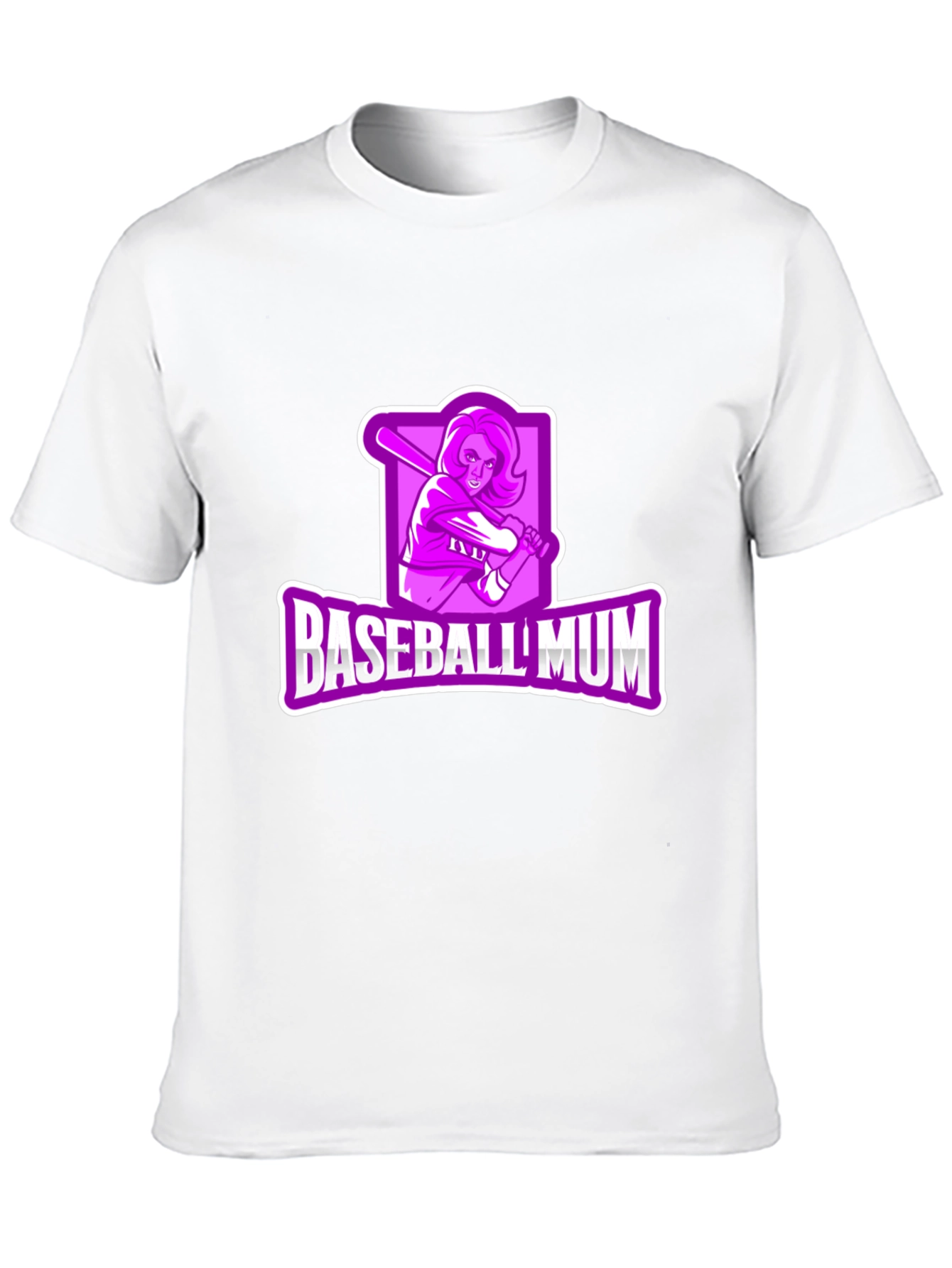 Baseball Mum Graphic T-Shirt