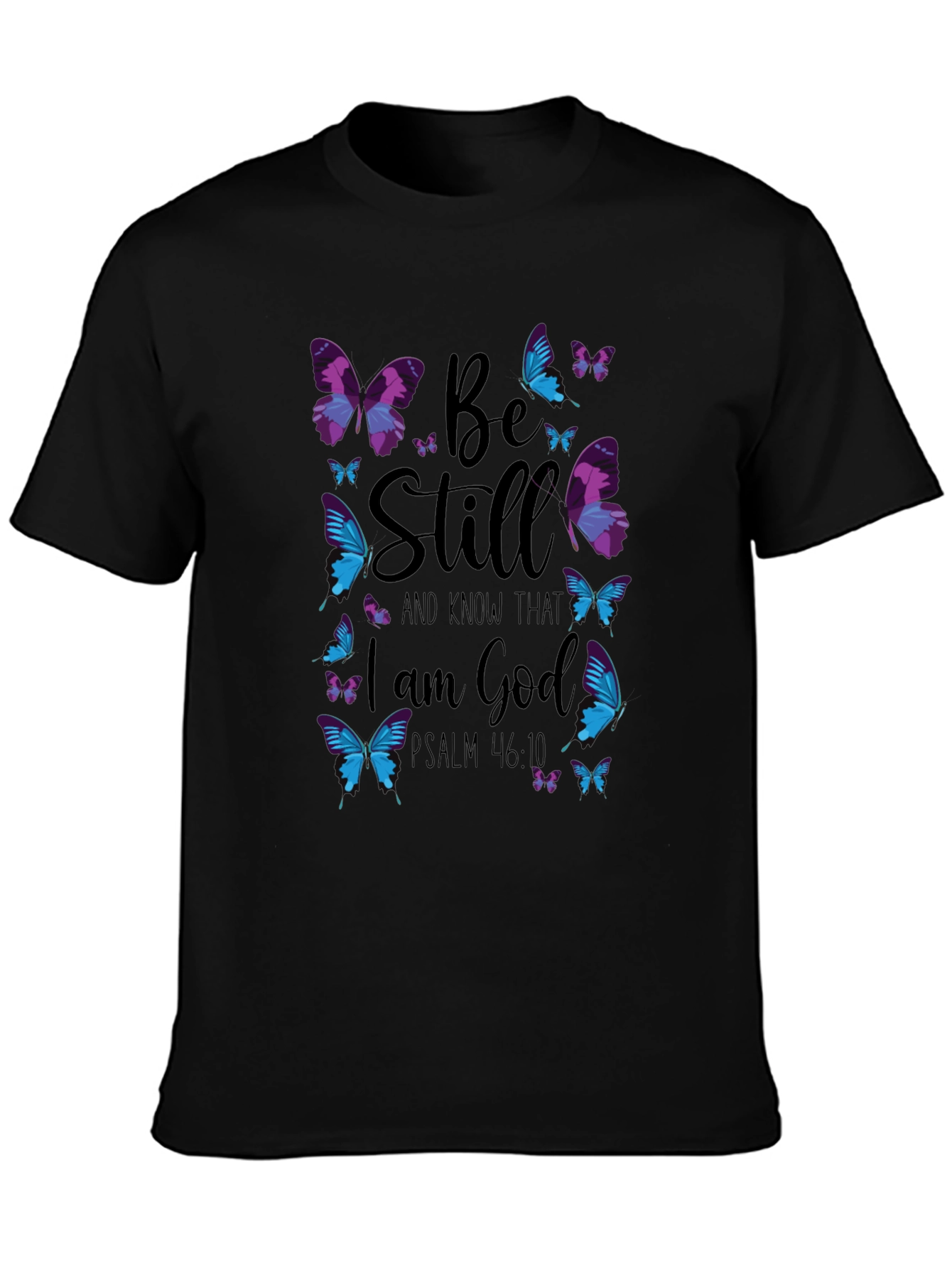 Be Still Butterfly Graphic T-Shirt