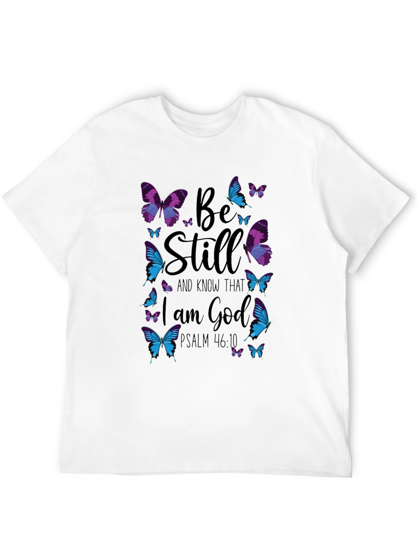 Be Still Butterfly Graphic T-Shirt