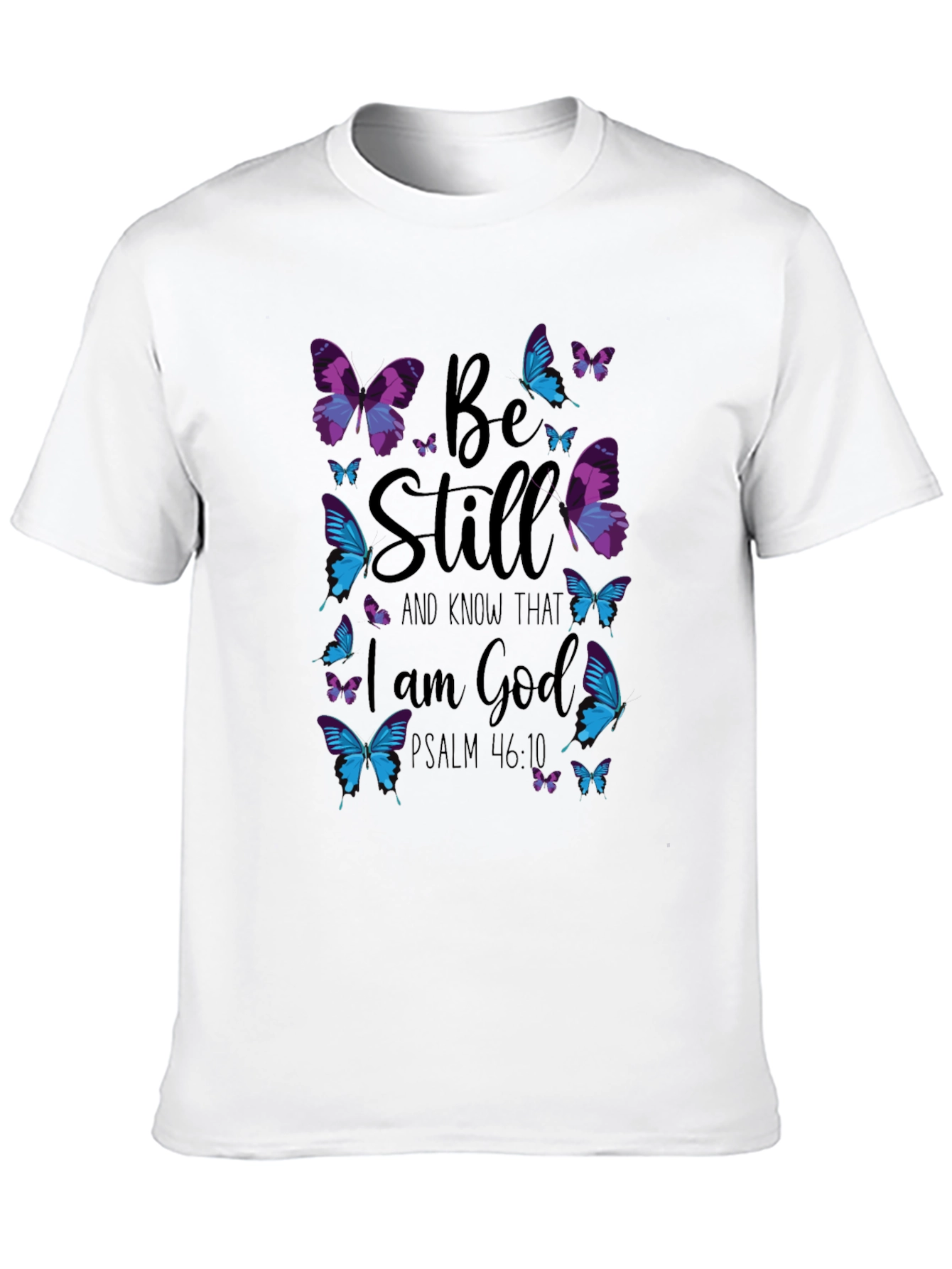 Be Still Butterfly Graphic T-Shirt