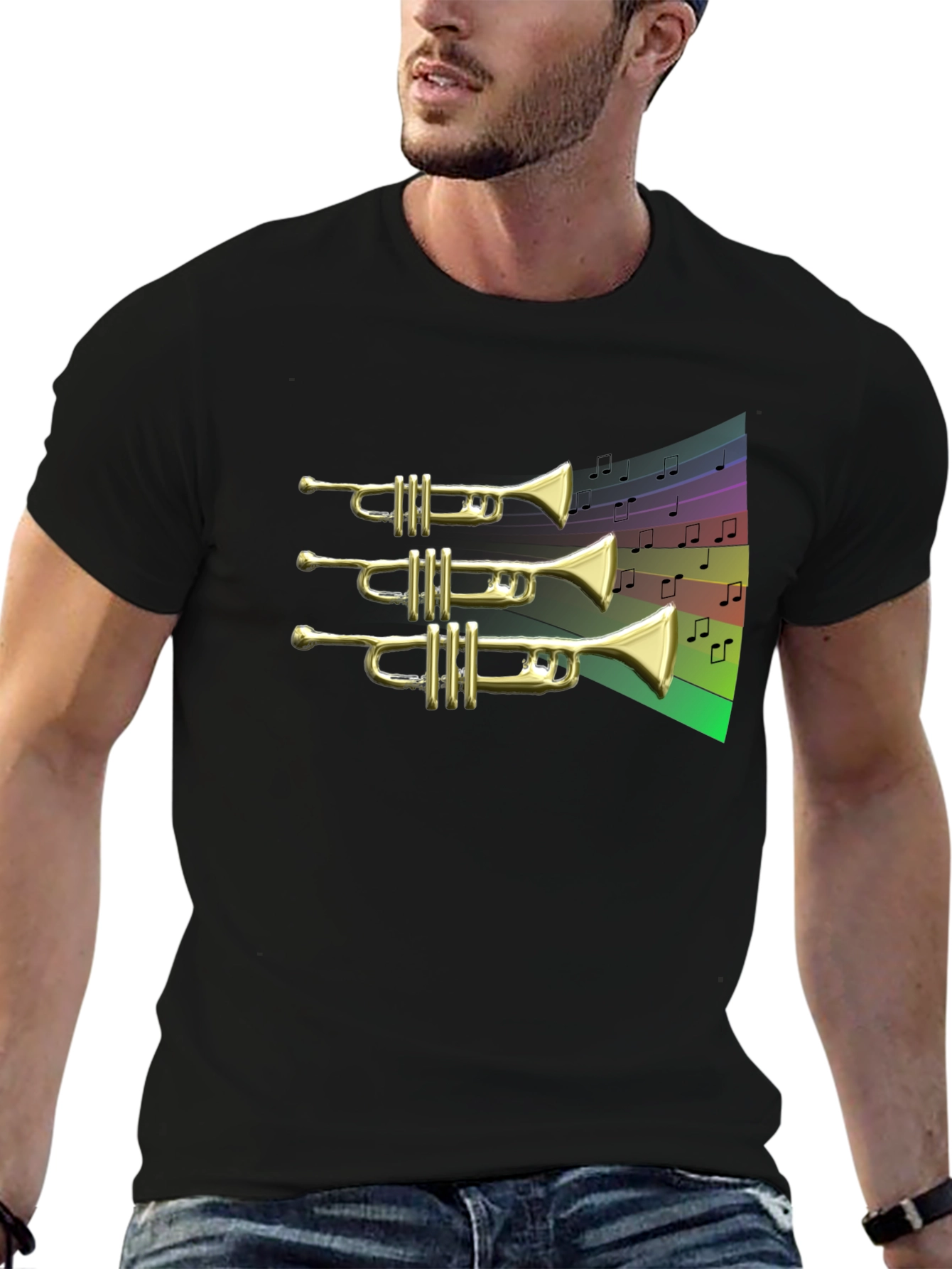 Trumpet T-Shirt - Musical Instrument Tee