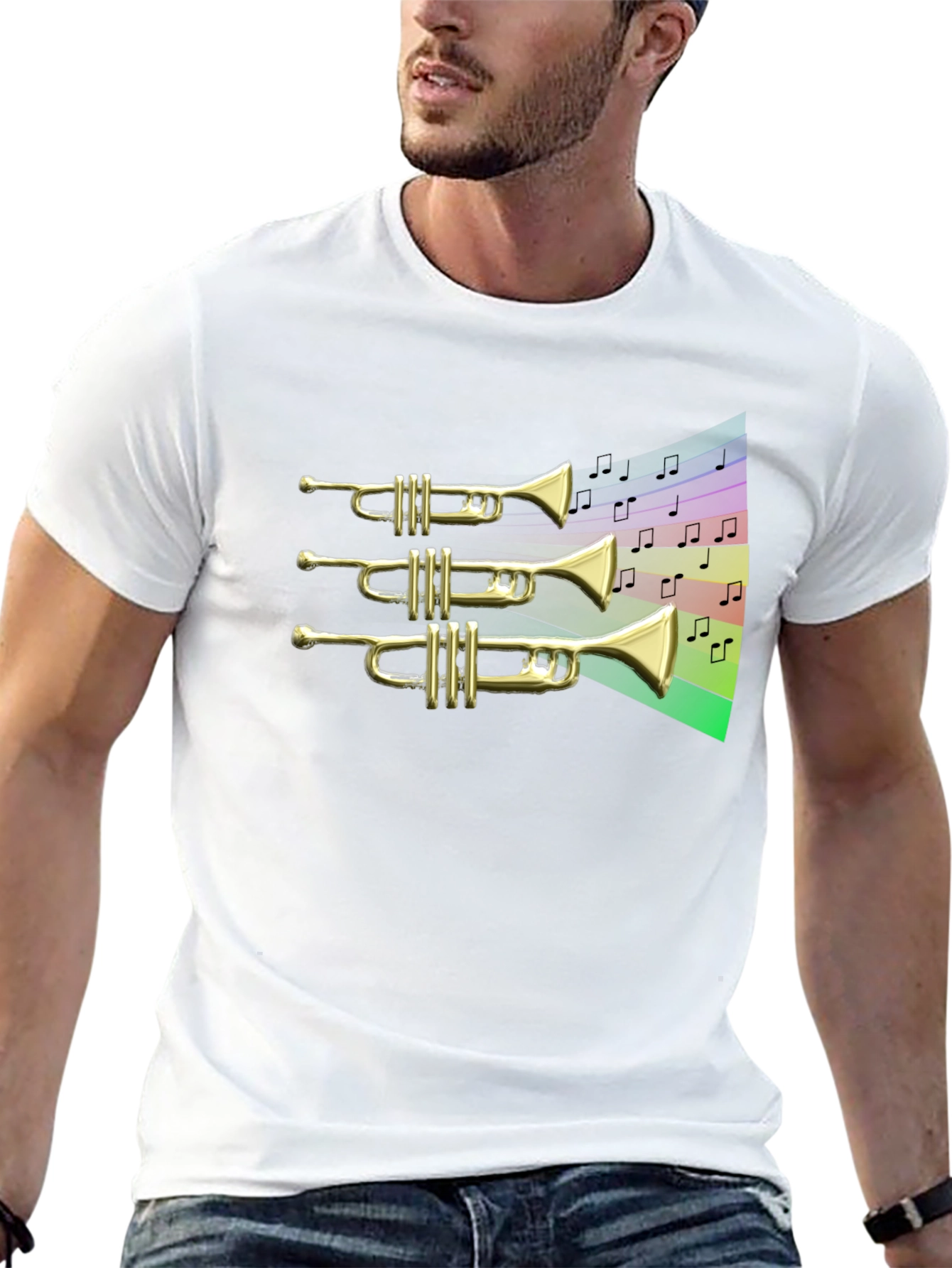 Trumpet T-Shirt - Musical Instrument Tee