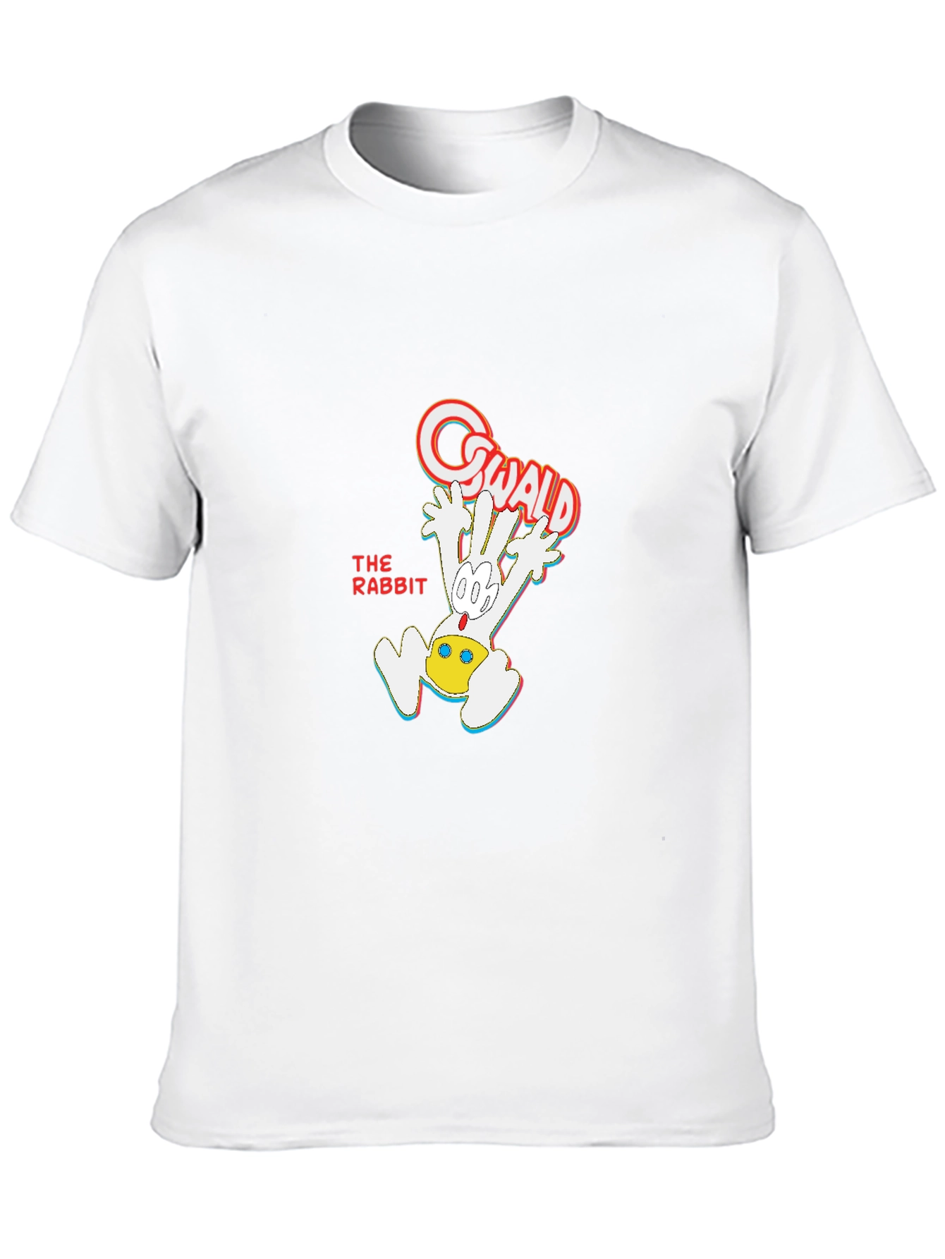 Oswald the Rabbit Black T-Shirt