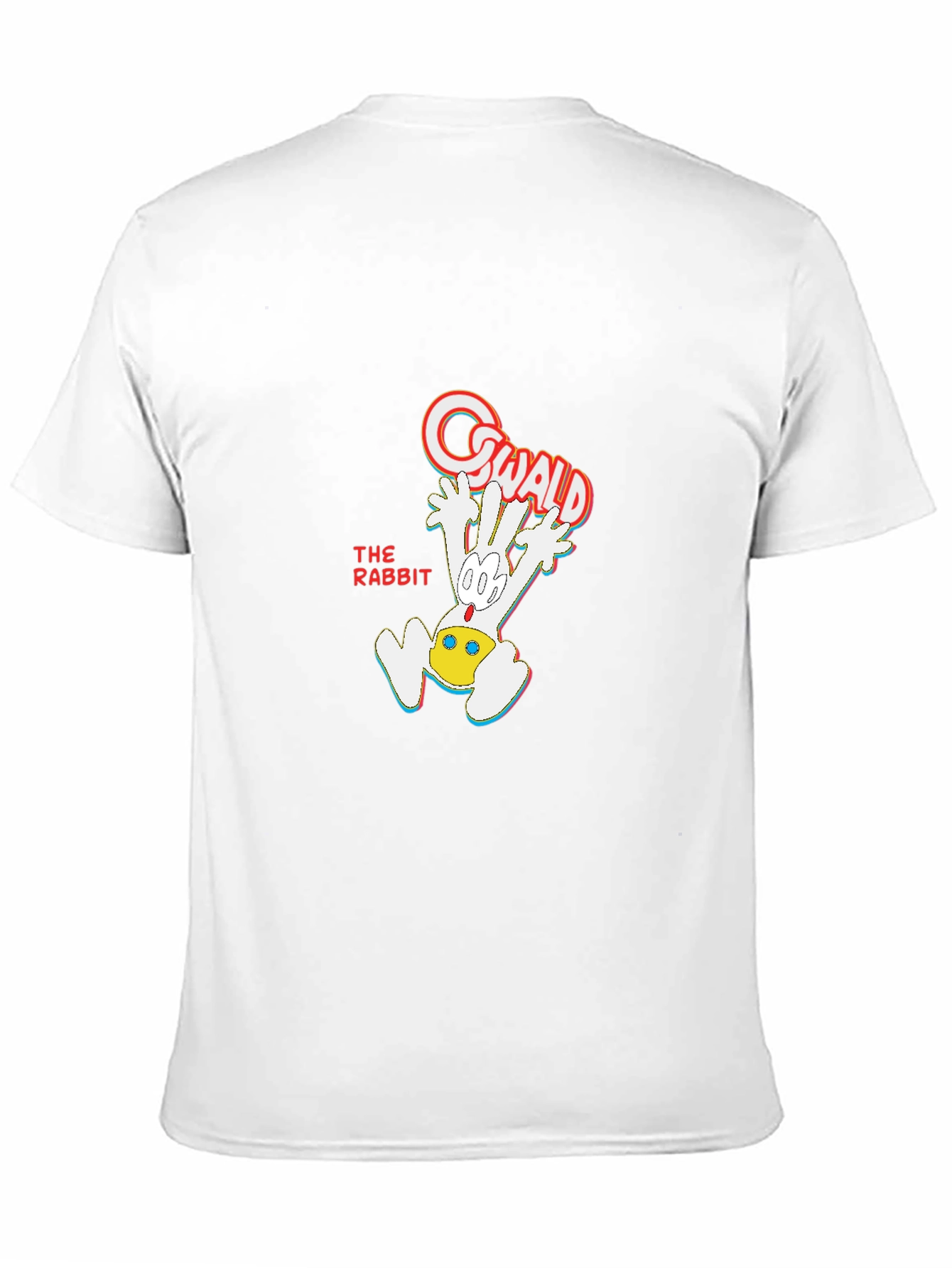 Oswald the Rabbit Black T-Shirt