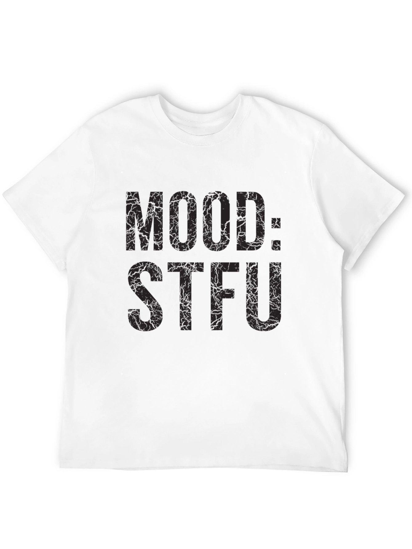 Mood: STFU Graphic Tee - Black