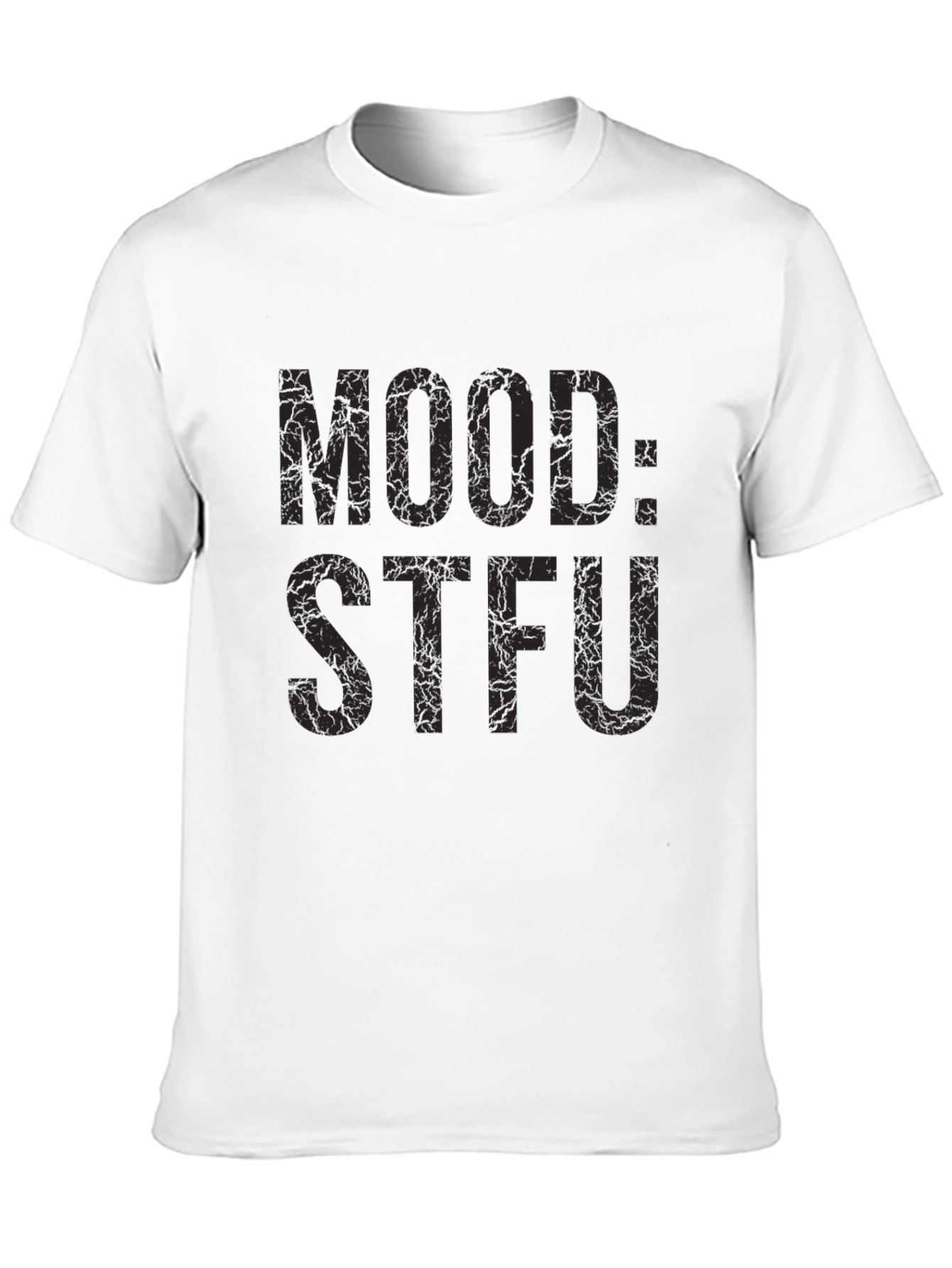 Mood: STFU Graphic Tee - Black