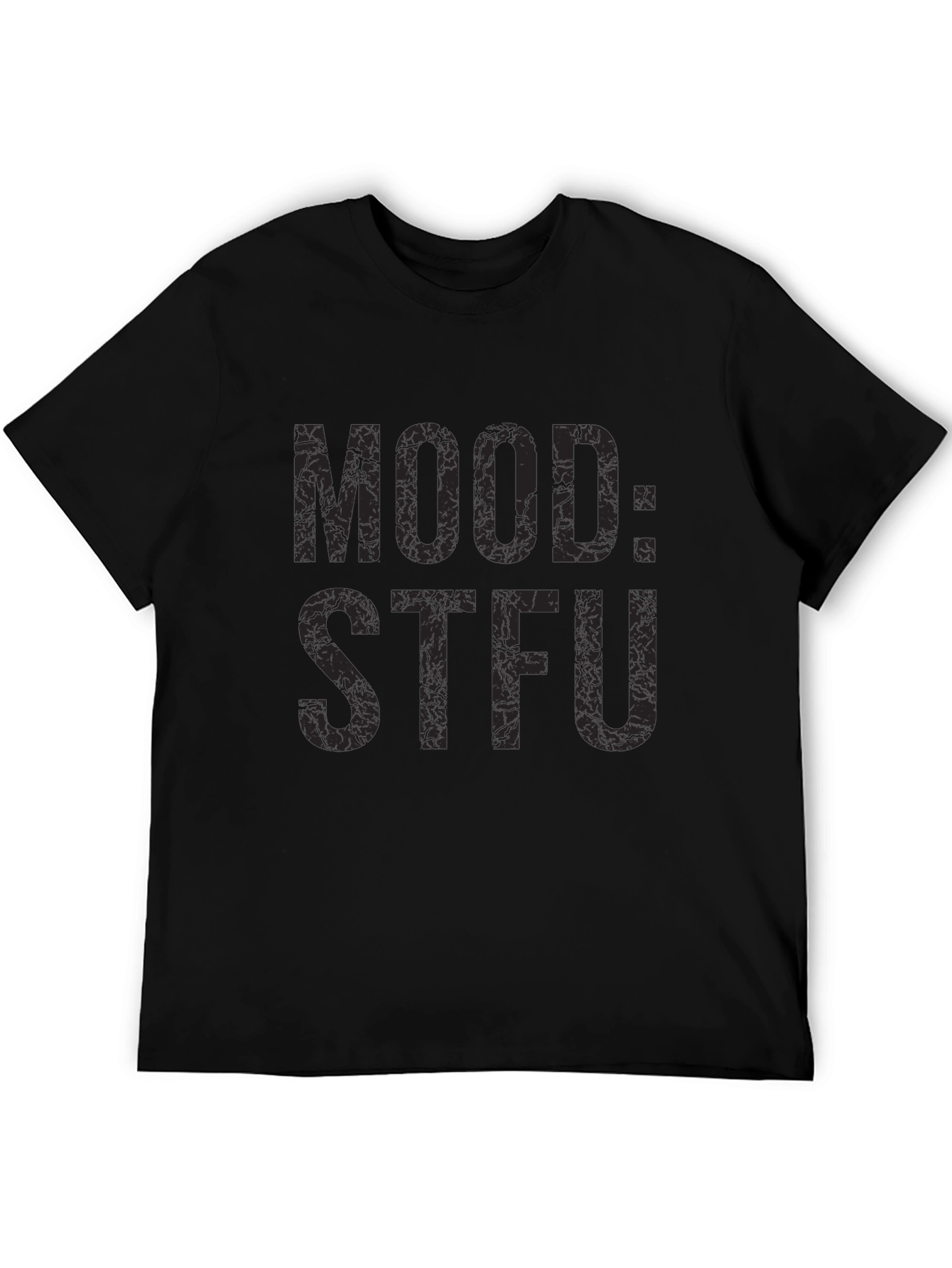 Mood: STFU Graphic Tee - Black