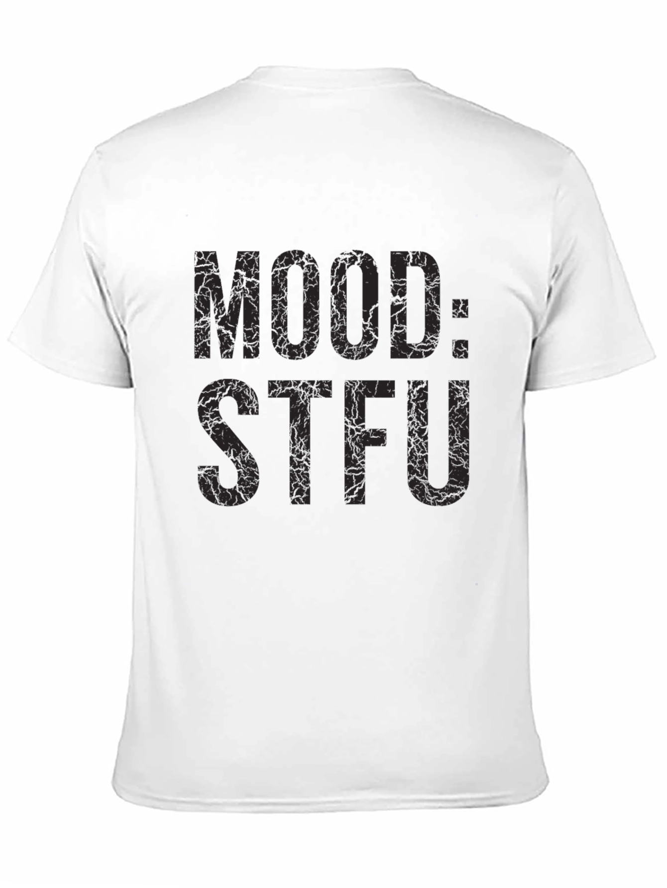 Mood: STFU Graphic Tee - Black