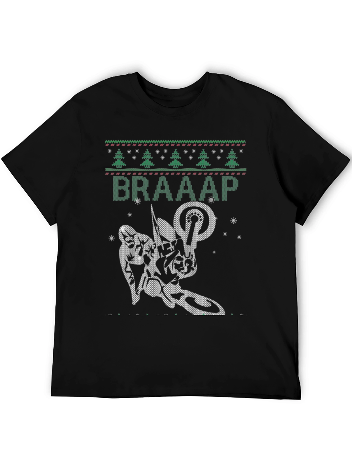 Braaap Motocross Christmas Sweater T-Shirt