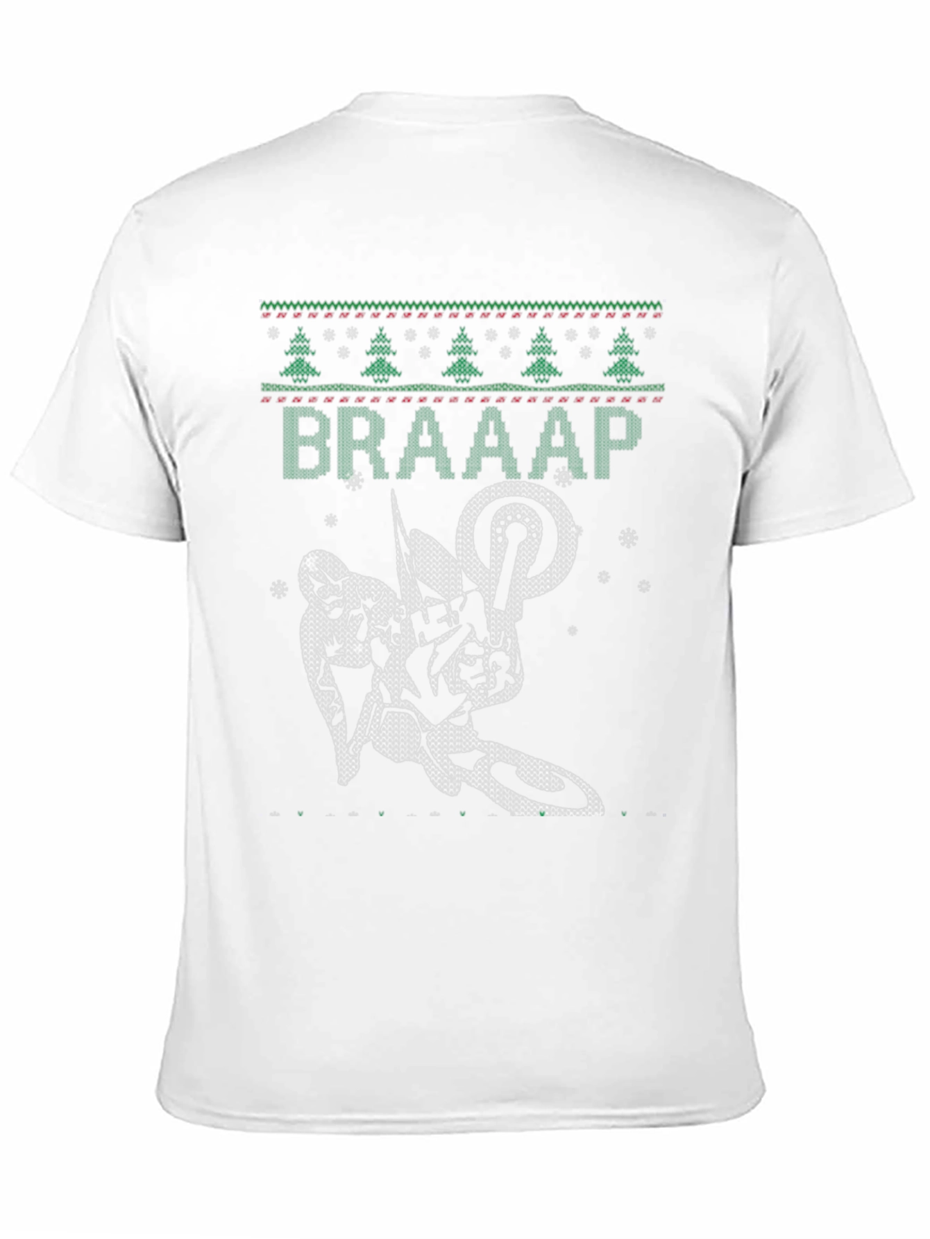 Braaap Motocross Christmas Sweater T-Shirt