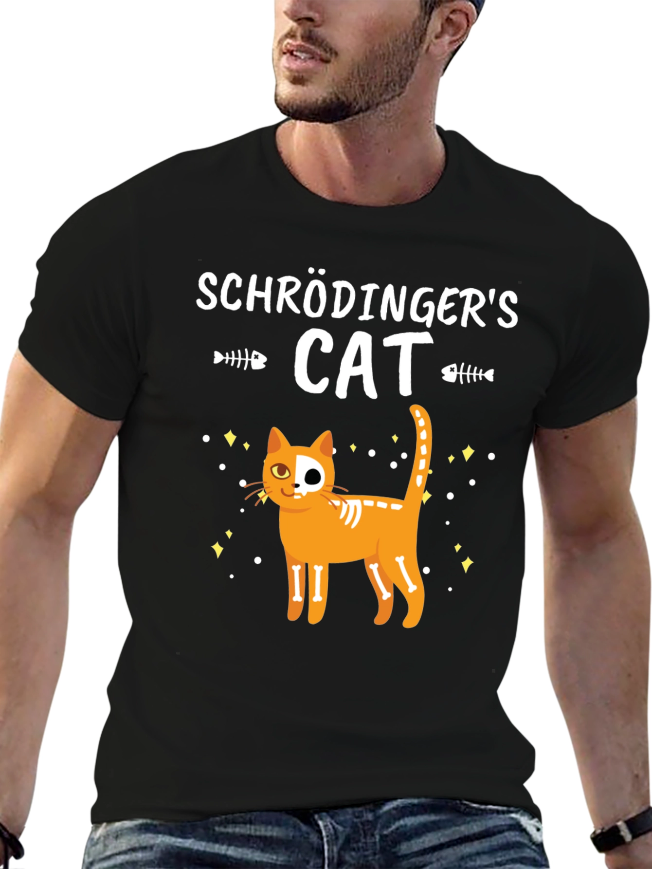 Schrödingers Cat T-Shirt Science Humor Tee