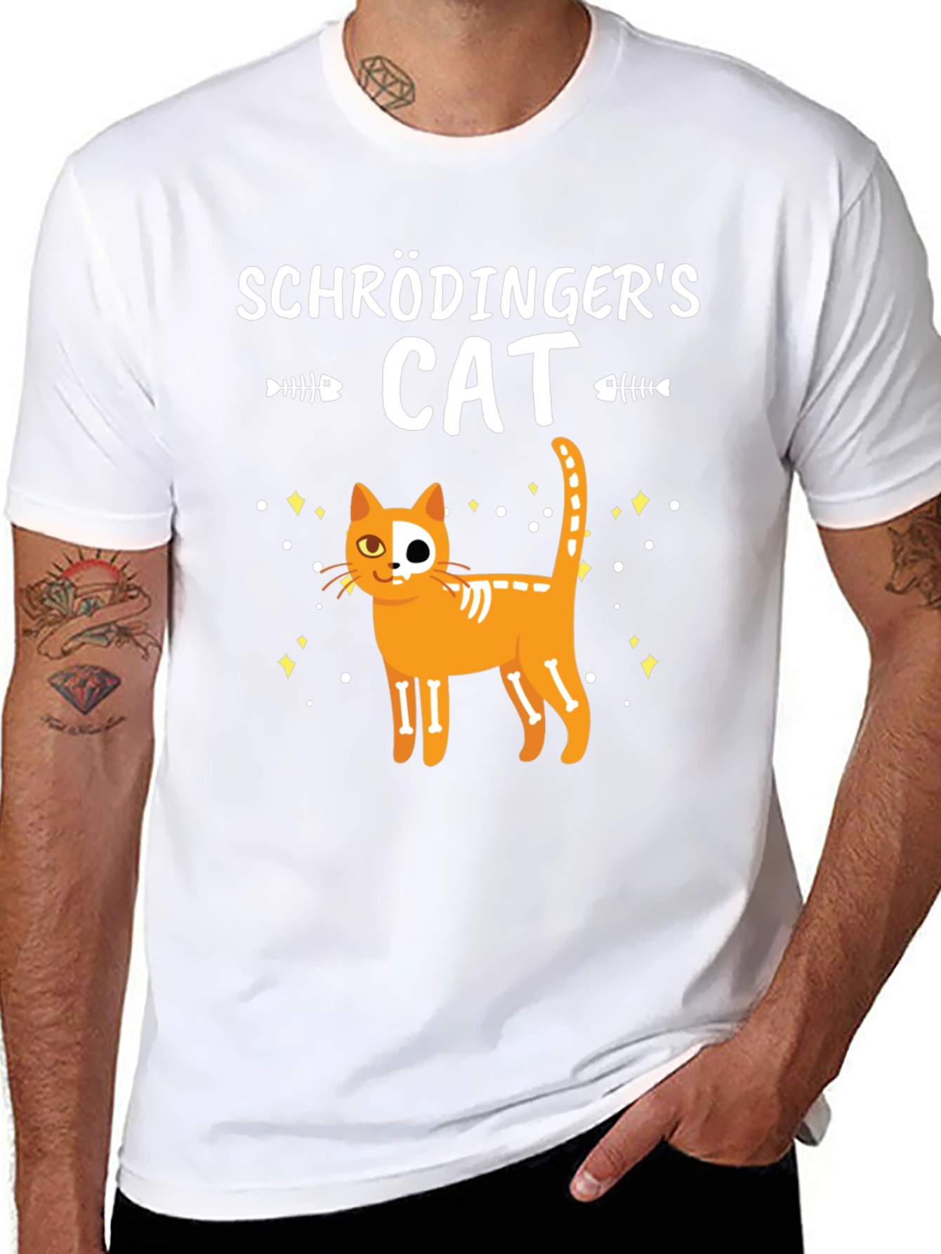 Schrödingers Cat T-Shirt Science Humor Tee