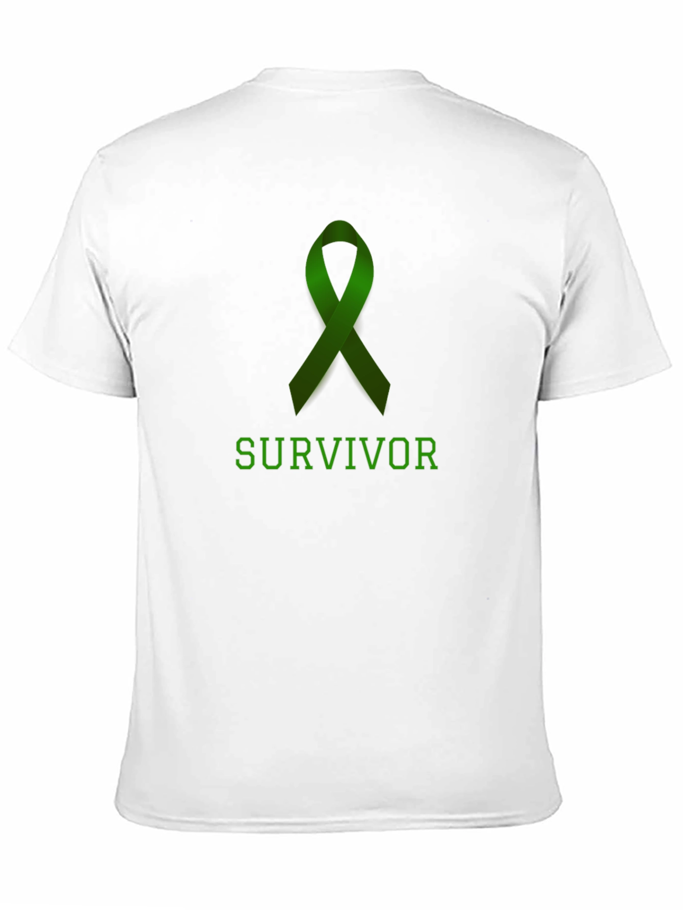 Survivor Ribbon Graphic Tee - Black