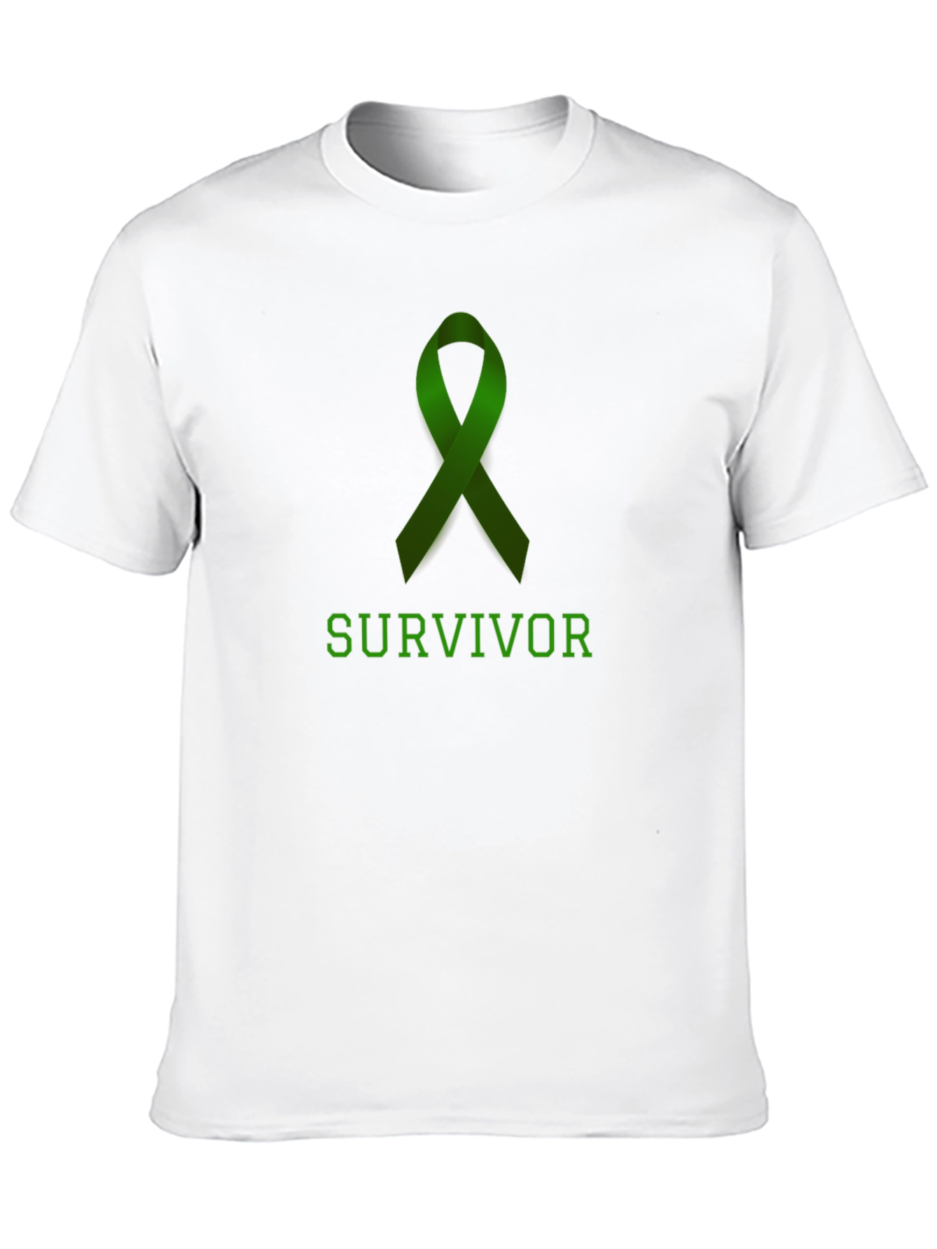 Survivor Ribbon Graphic Tee - Black