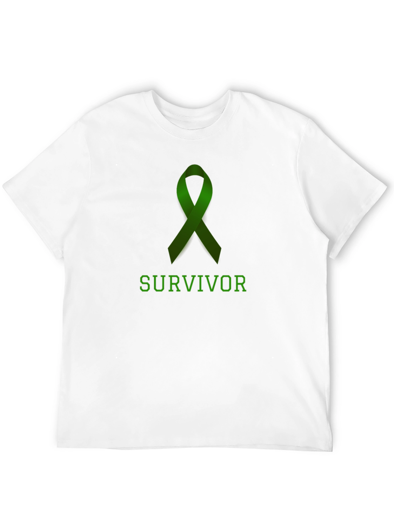 Survivor Ribbon Graphic Tee - Black