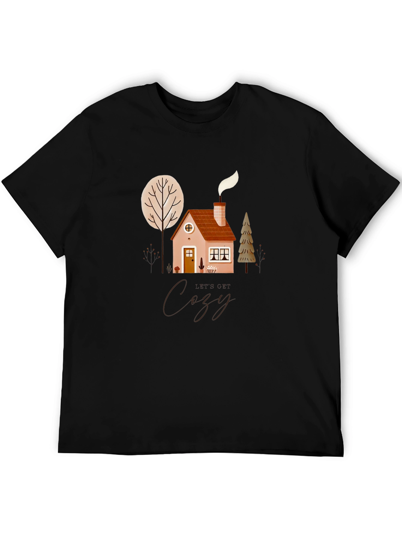 Cozy Home Graphic Tee - Comfort and Style
