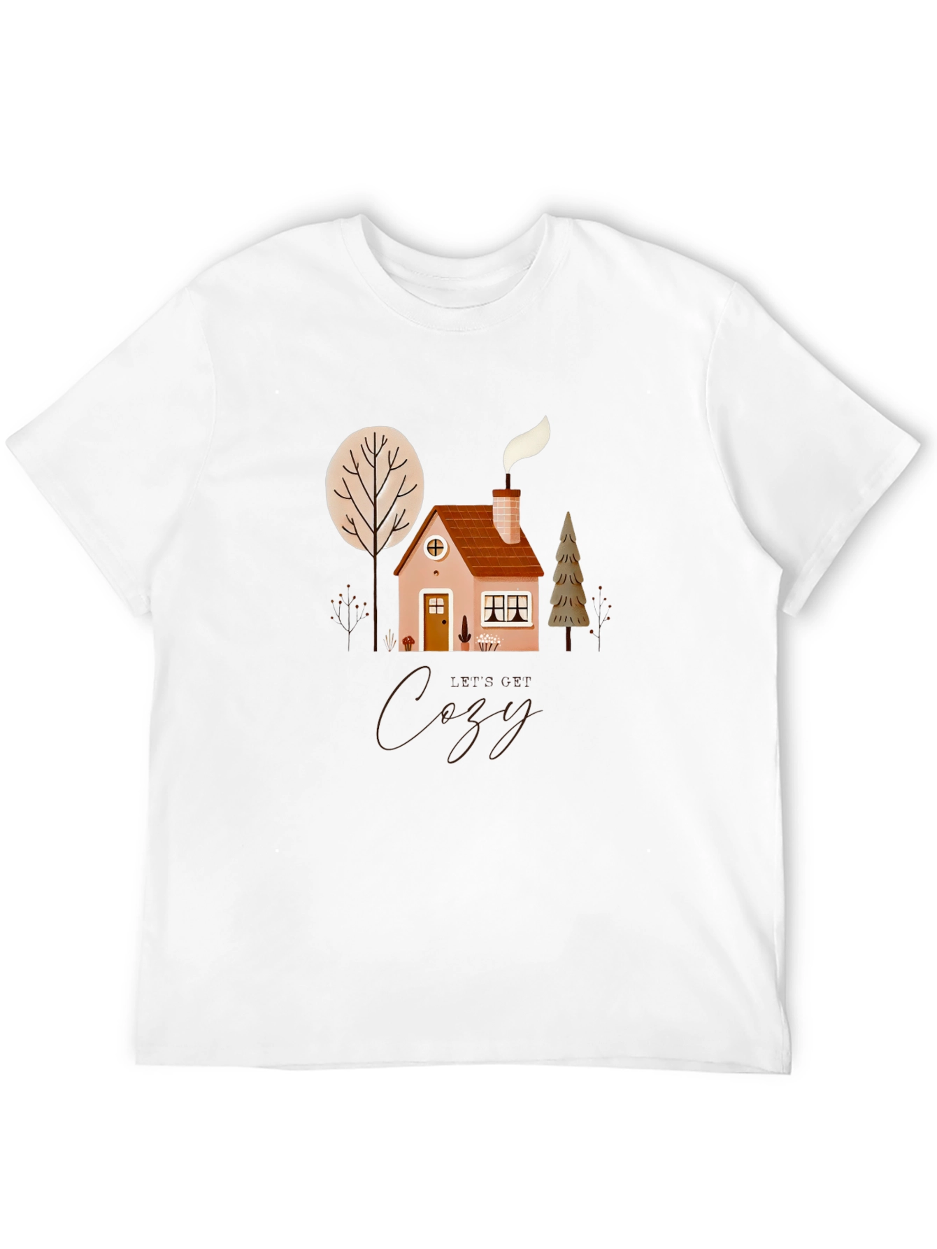 Cozy Home Graphic Tee - Comfort and Style