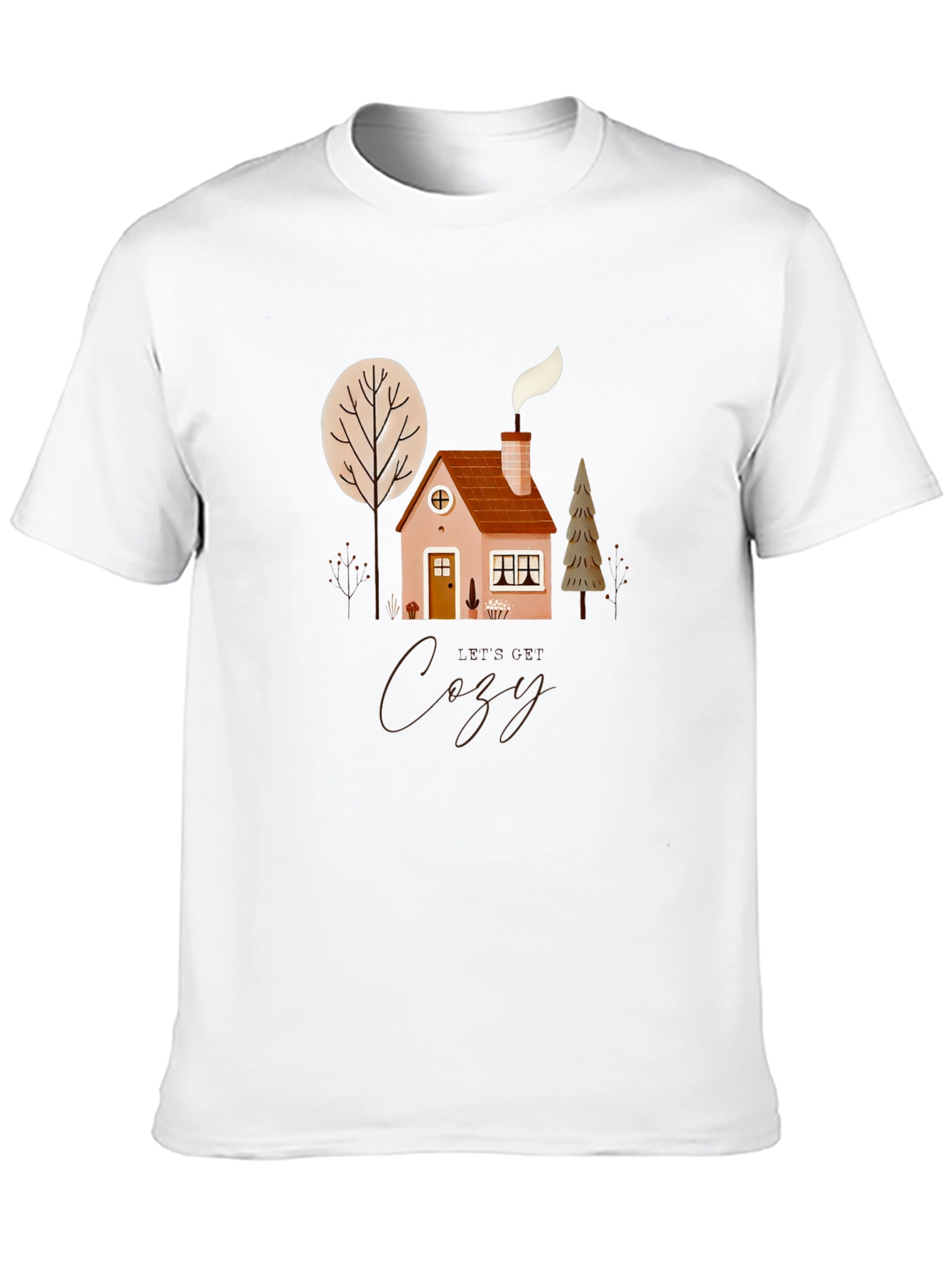 Cozy Home Graphic Tee - Comfort and Style