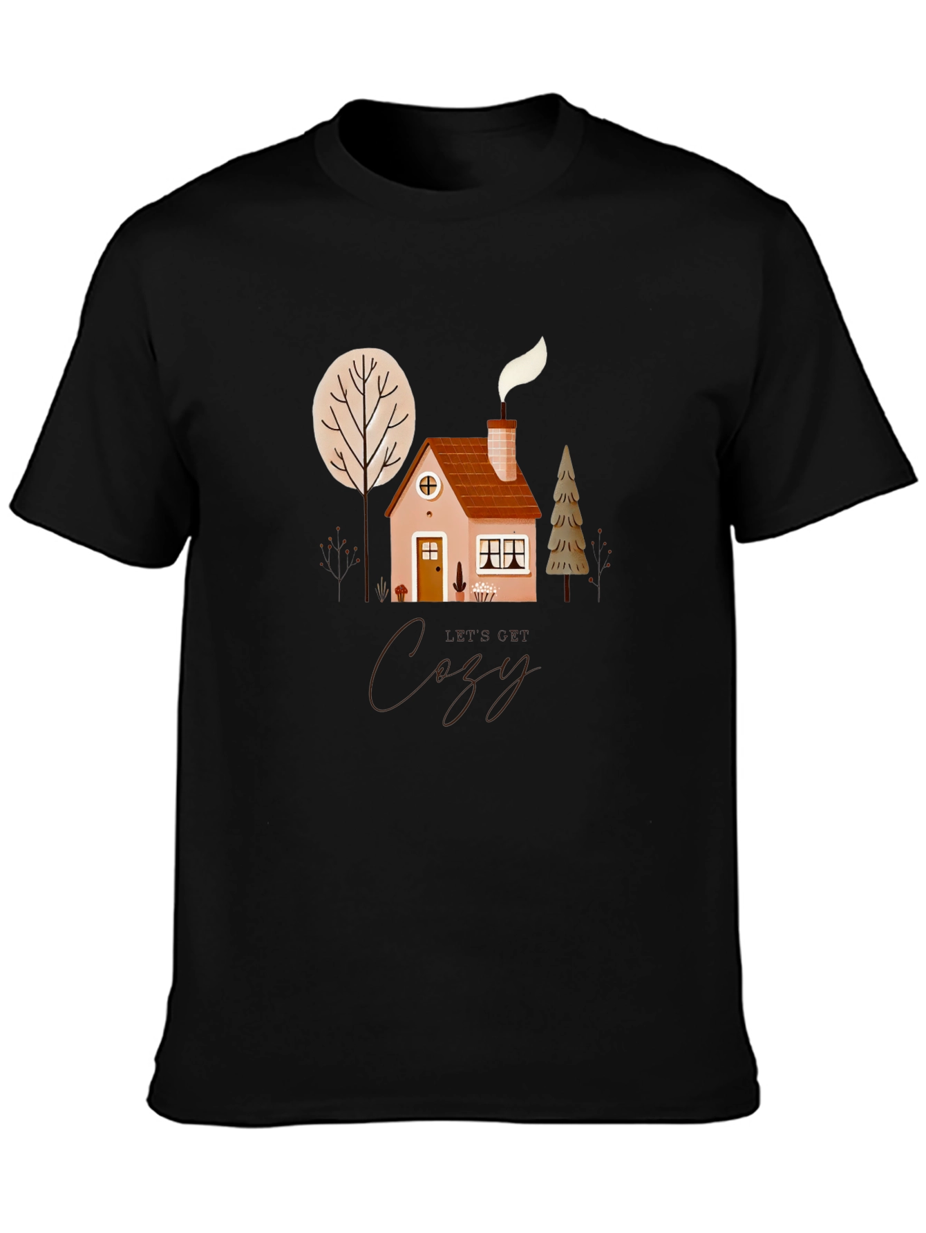 Cozy Home Graphic Tee - Comfort and Style