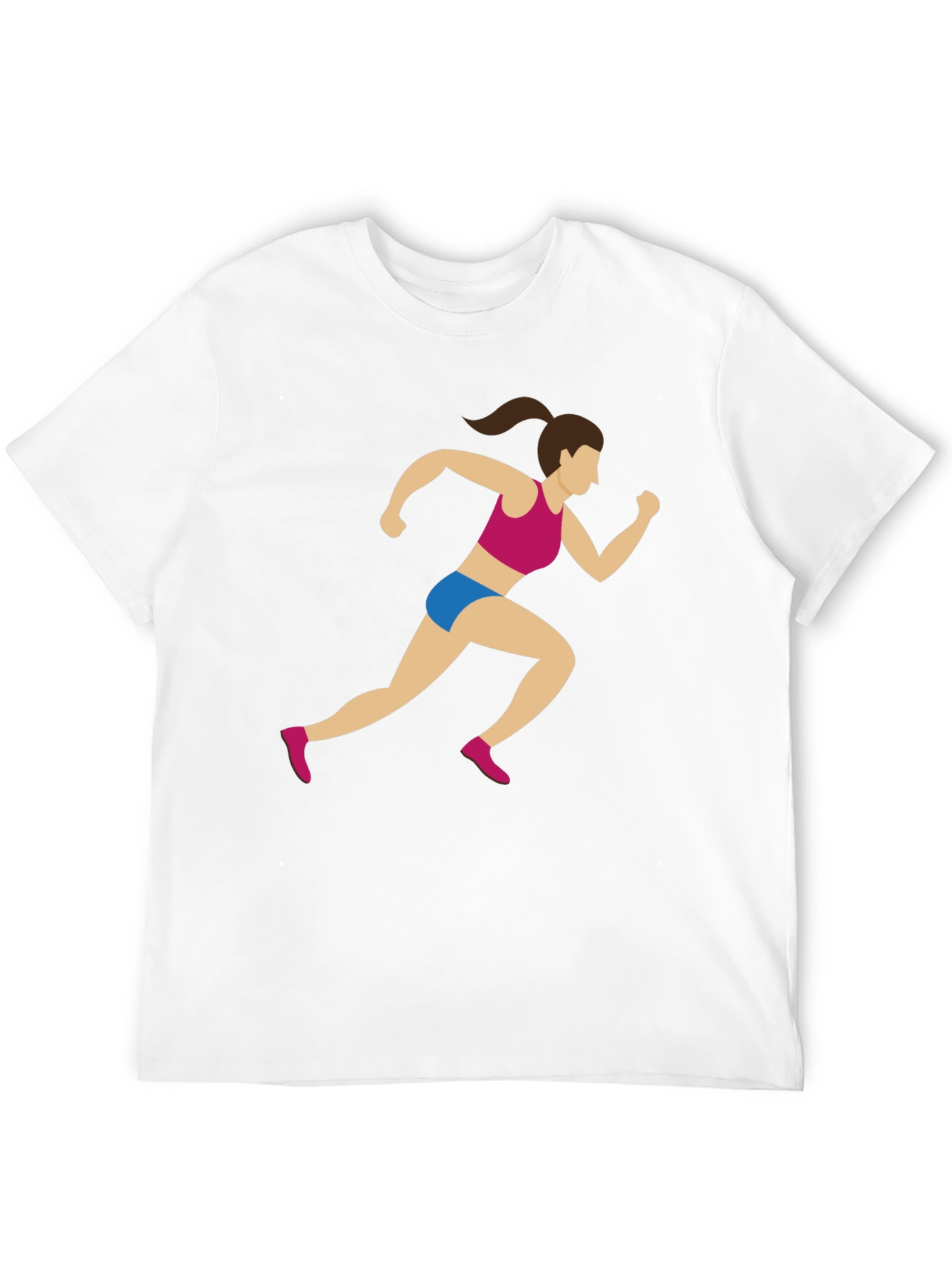 Runner Graphic Tee - Black Cotton Blend
