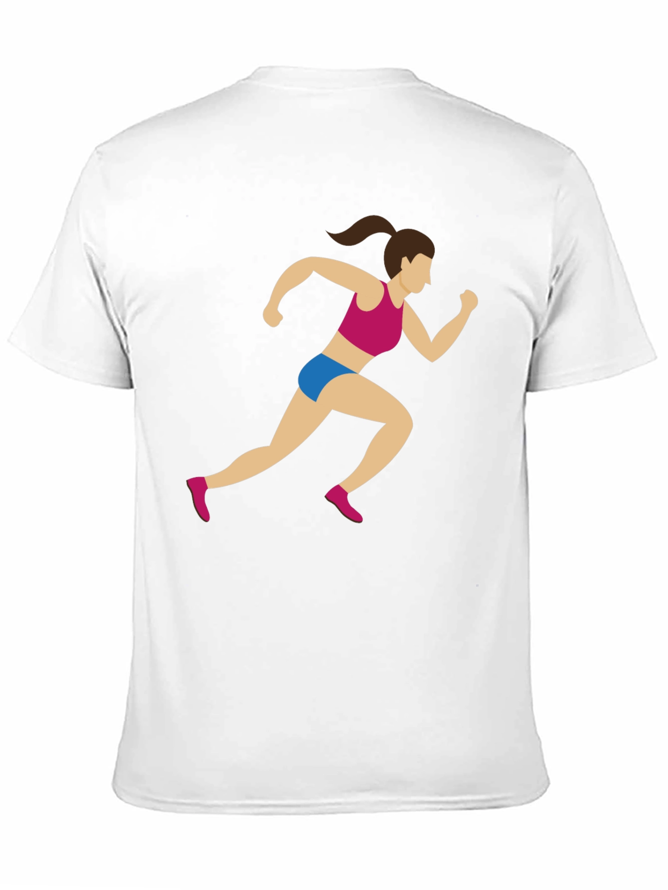 Runner Graphic Tee - Black Cotton Blend