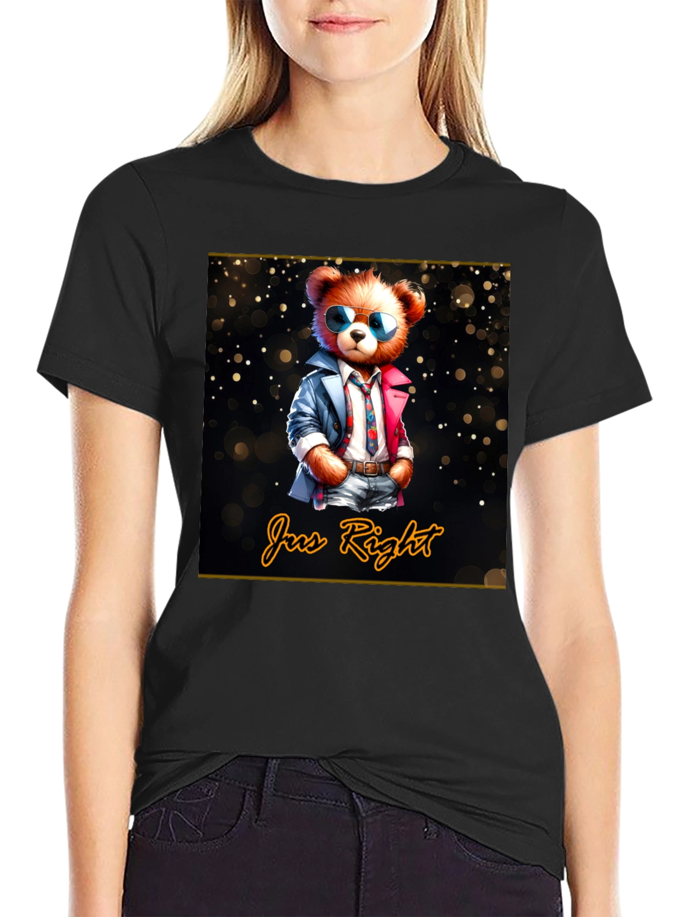 Cool Bear Graphic Tee - Jus Right Style