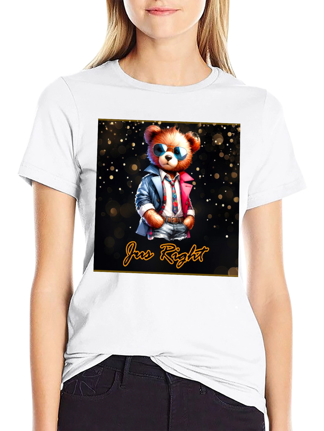 Cool Bear Graphic Tee - Jus Right Style