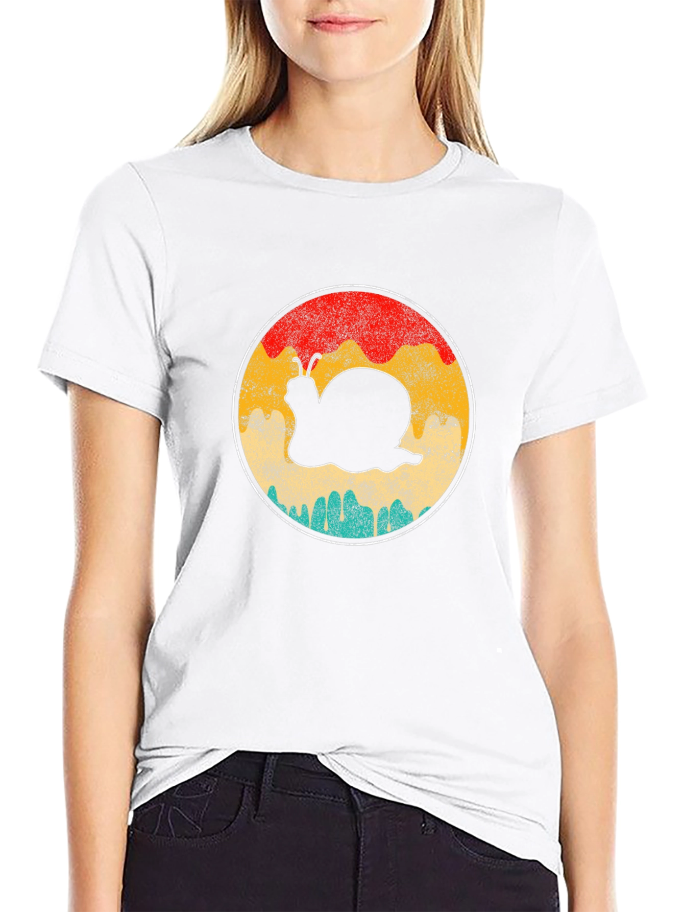 Retro Snail Graphic Tee