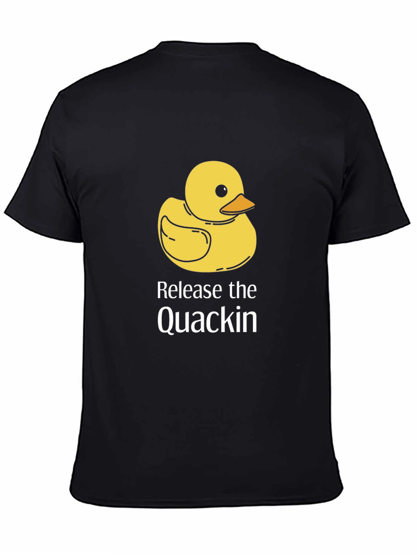 Release the Quackin Black T-Shirt