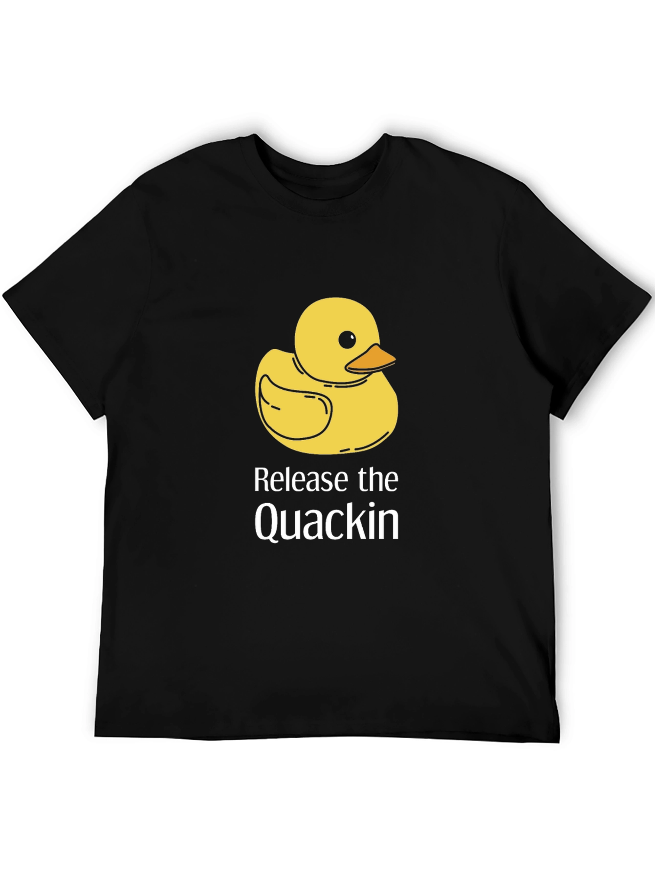 Release the Quackin Black T-Shirt