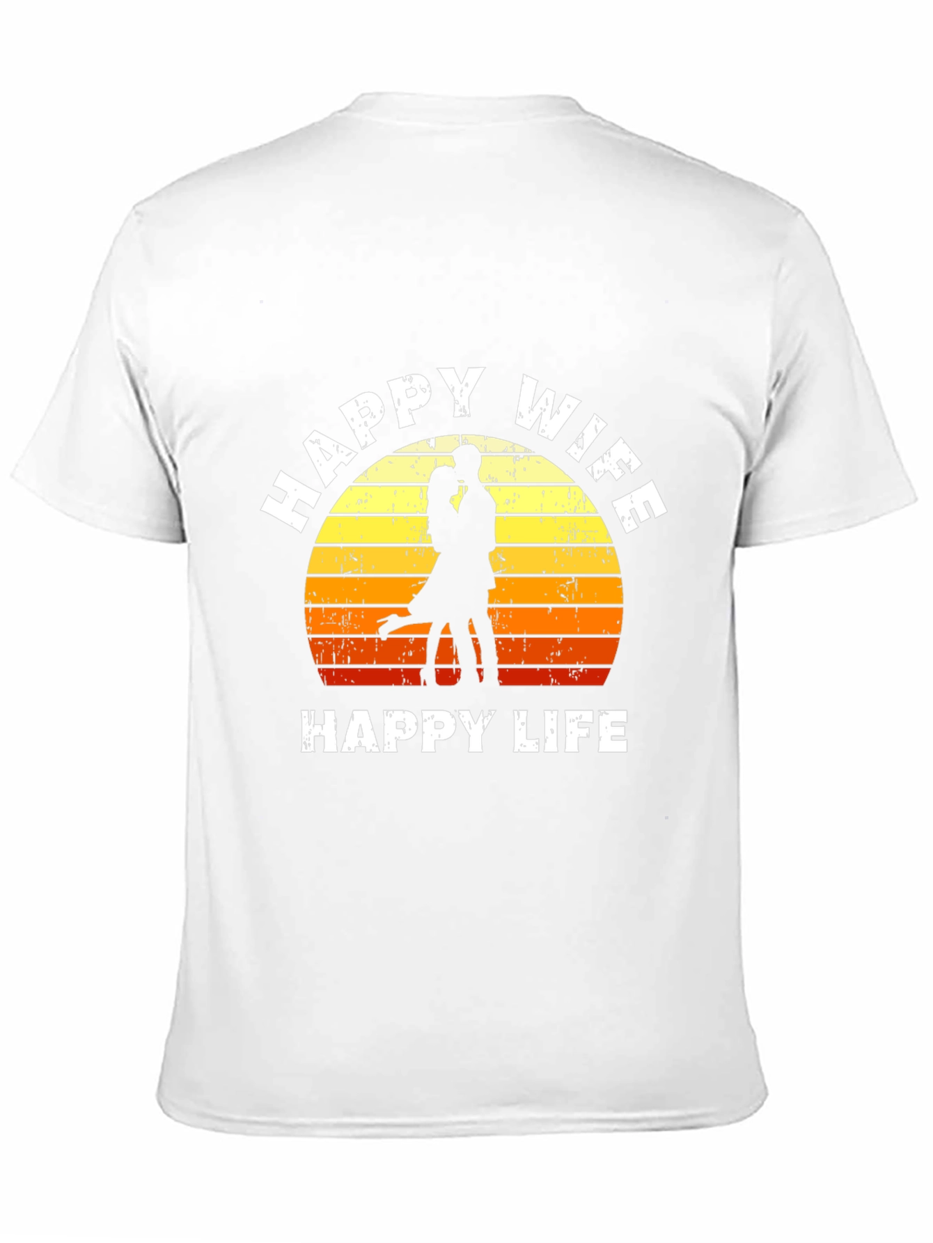 Happy Wife Happy Life Graphic Tee