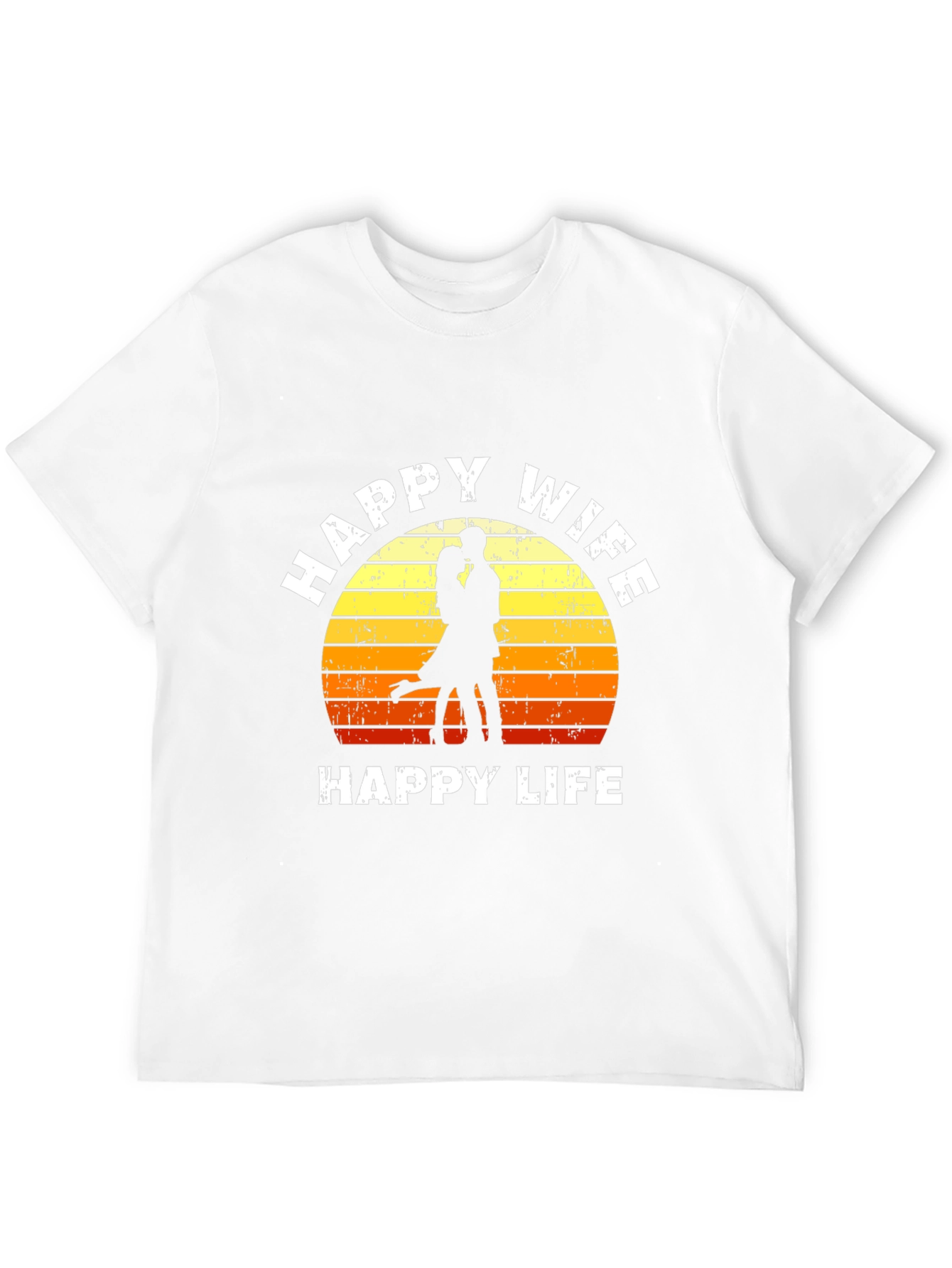 Happy Wife Happy Life Graphic Tee