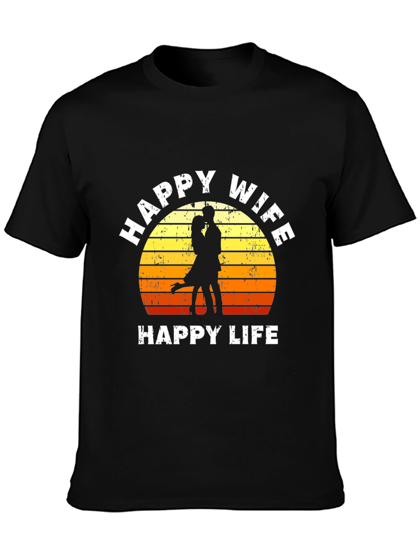 Happy Wife Happy Life Graphic Tee