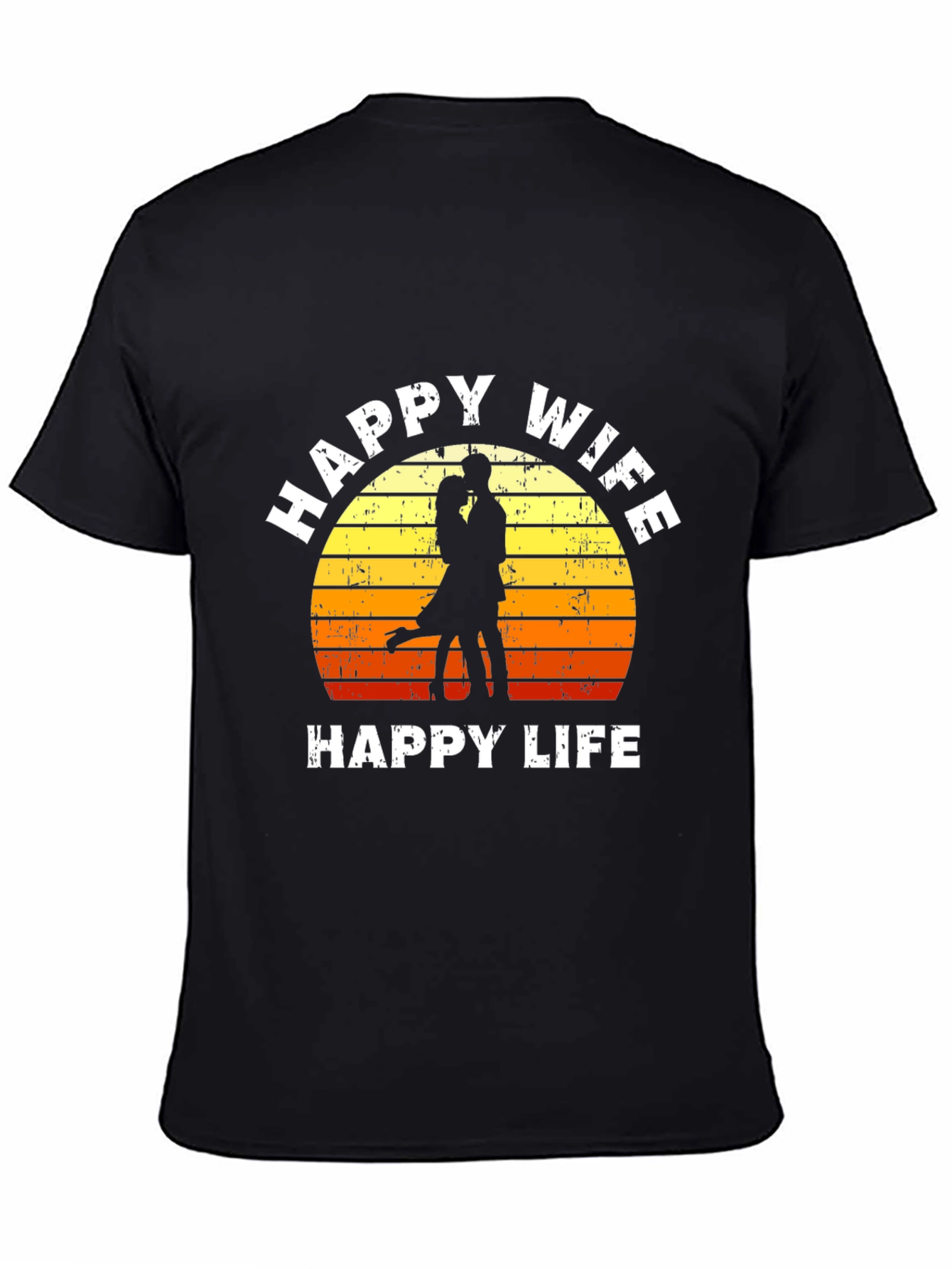 Happy Wife Happy Life Graphic Tee