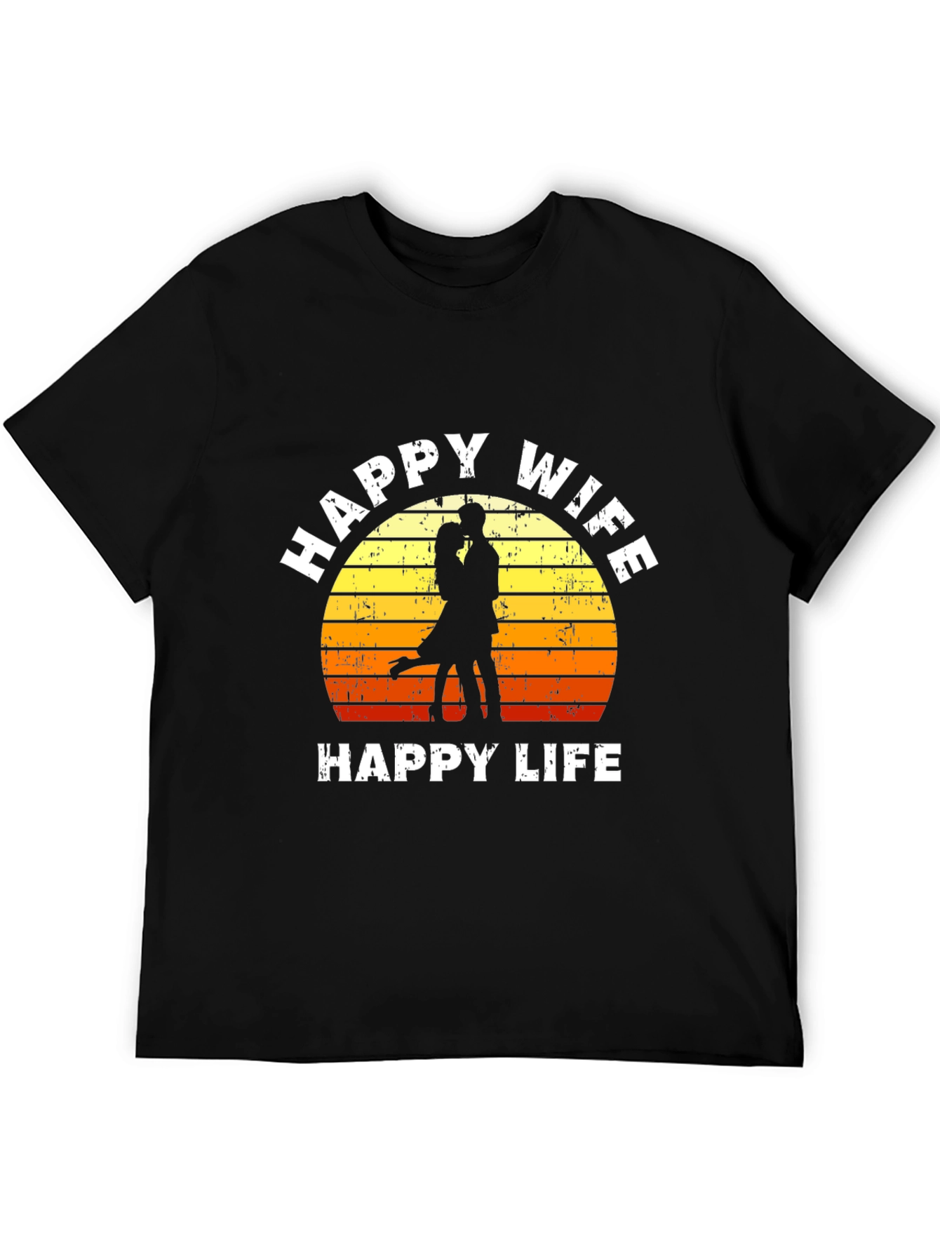Happy Wife Happy Life Graphic Tee