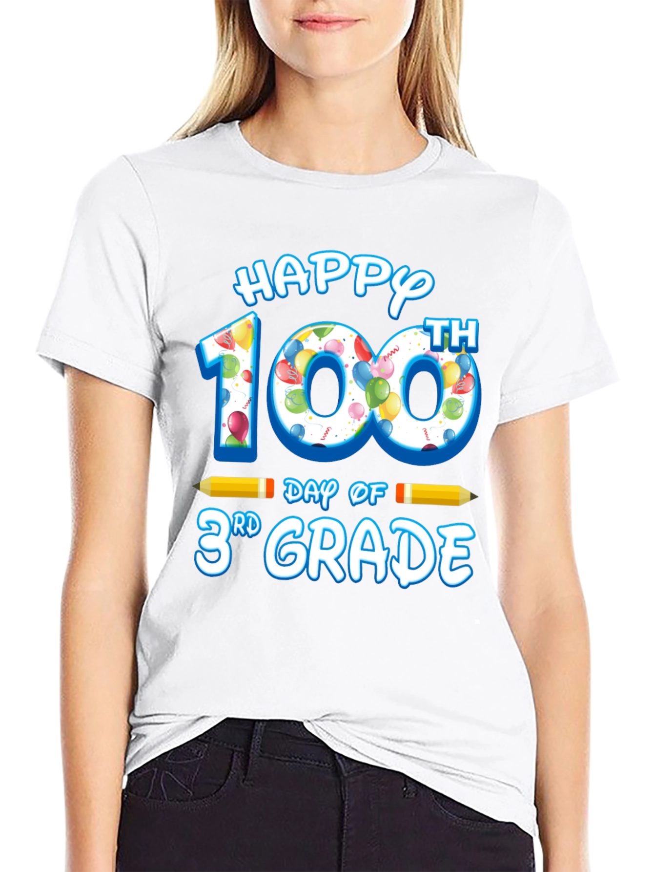 Happy 100th Day of 3rd Grade T-Shirt