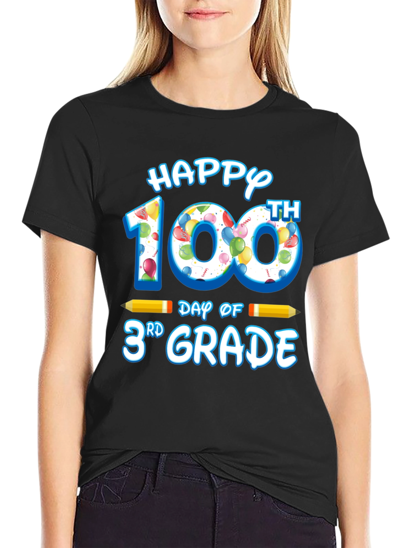 Happy 100th Day of 3rd Grade T-Shirt