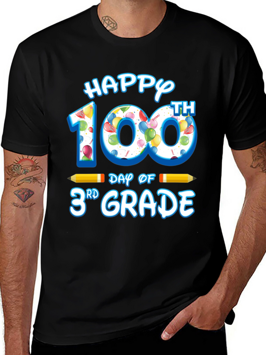 Happy 100th Day of 3rd Grade T-Shirt